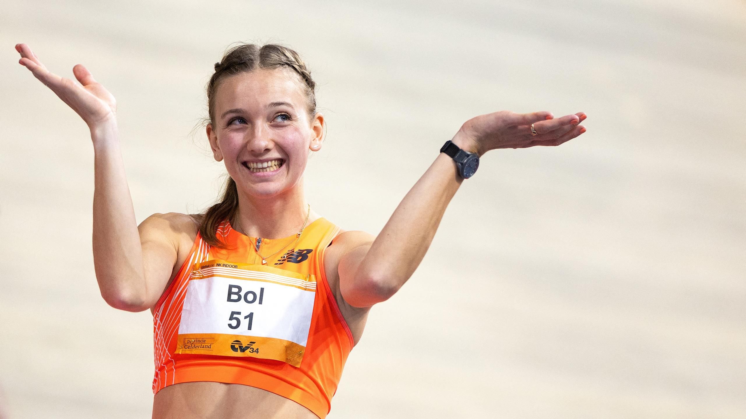 Egy év elteltével, ugyanazon a pályán döntötte meg saját világcsúcsát Femke Bol