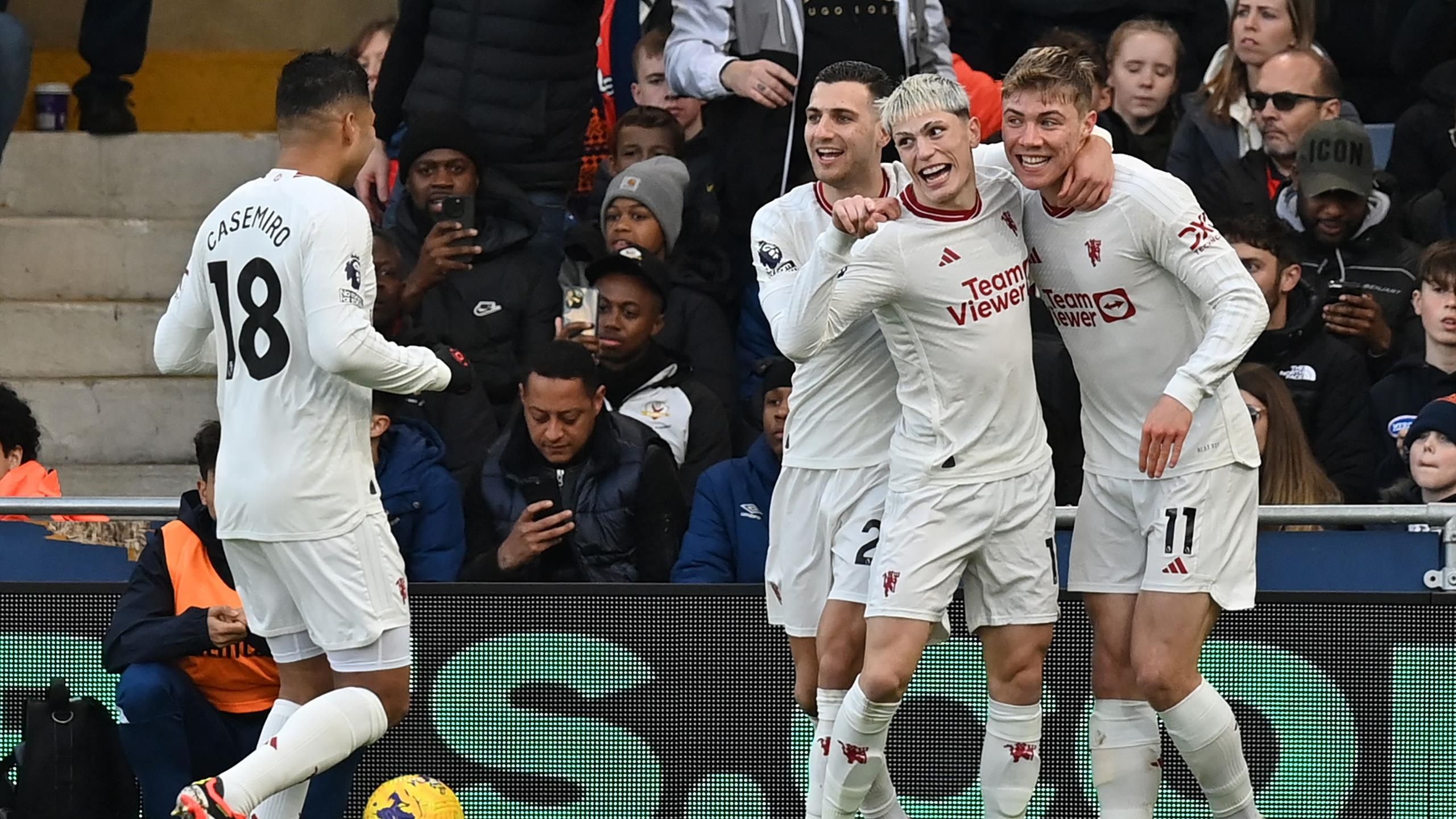 Kevés oka volt az örömre a Manchester Unitednek, de legalább egy nagyszerű csatárt talált