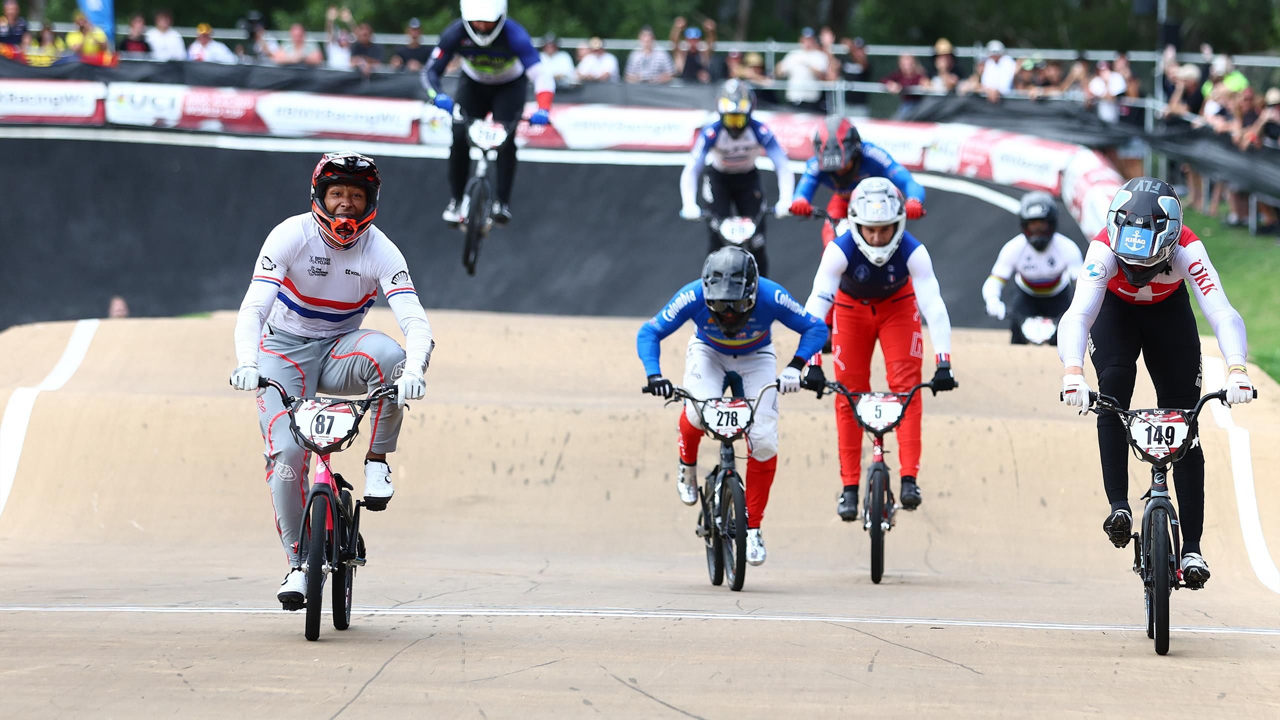 Bmx racing store clips