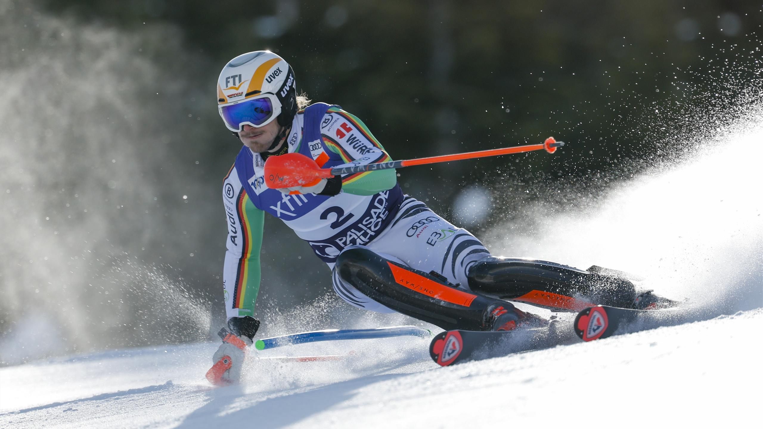 Slalom - Palisades Tahoe: Linus Straßer zaubert im ersten Durchgang Top ...
