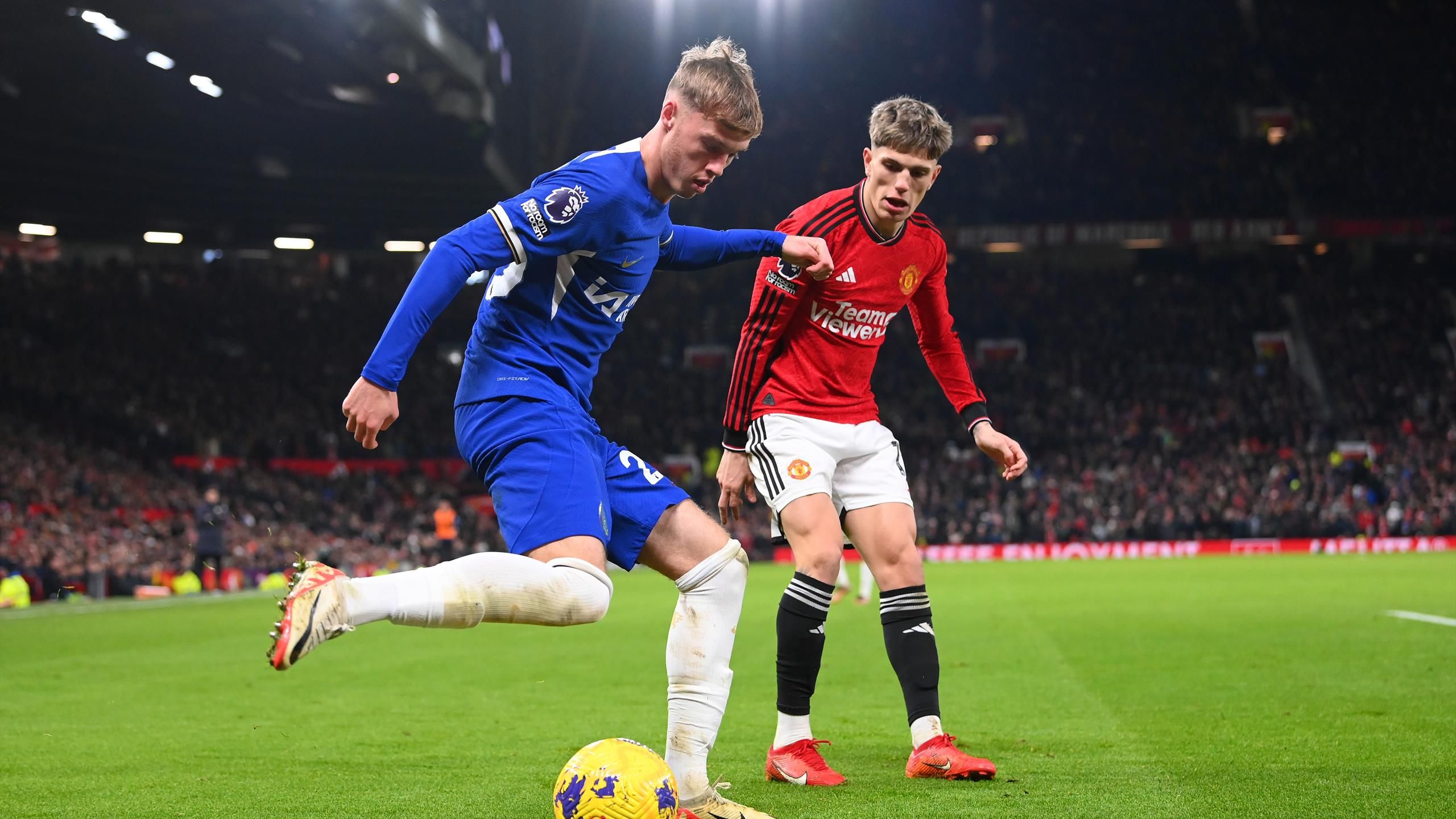 What channel is chelsea man u on top