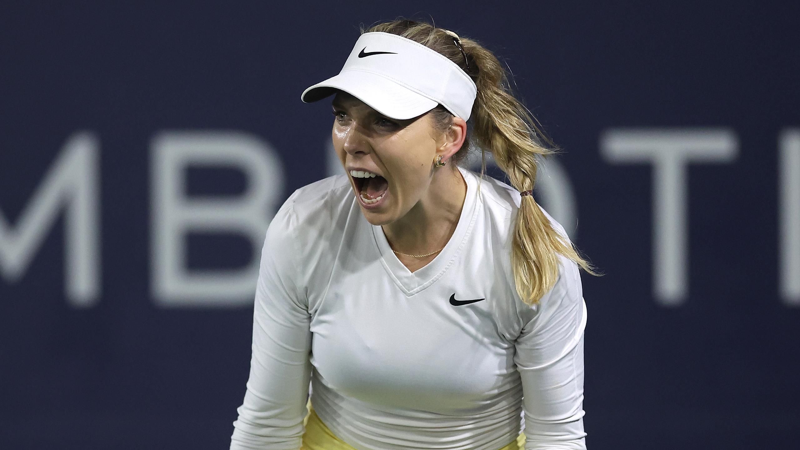 Katie Boulter reaches first WTA 500 quarter-final after comeback win