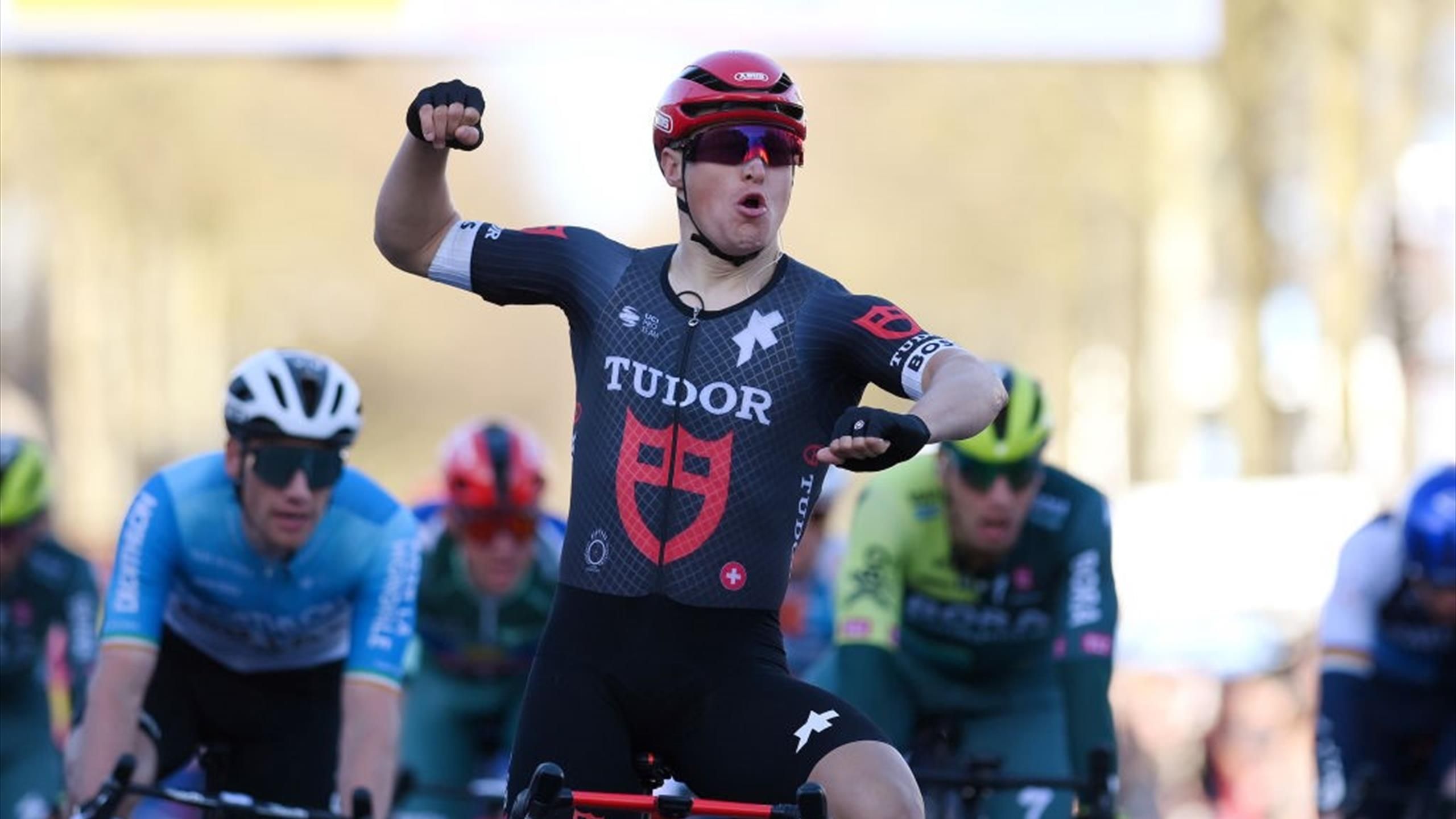 Arvid vagyok Montargis-ból – először nyert a WorldTourban a Tudor sprintere