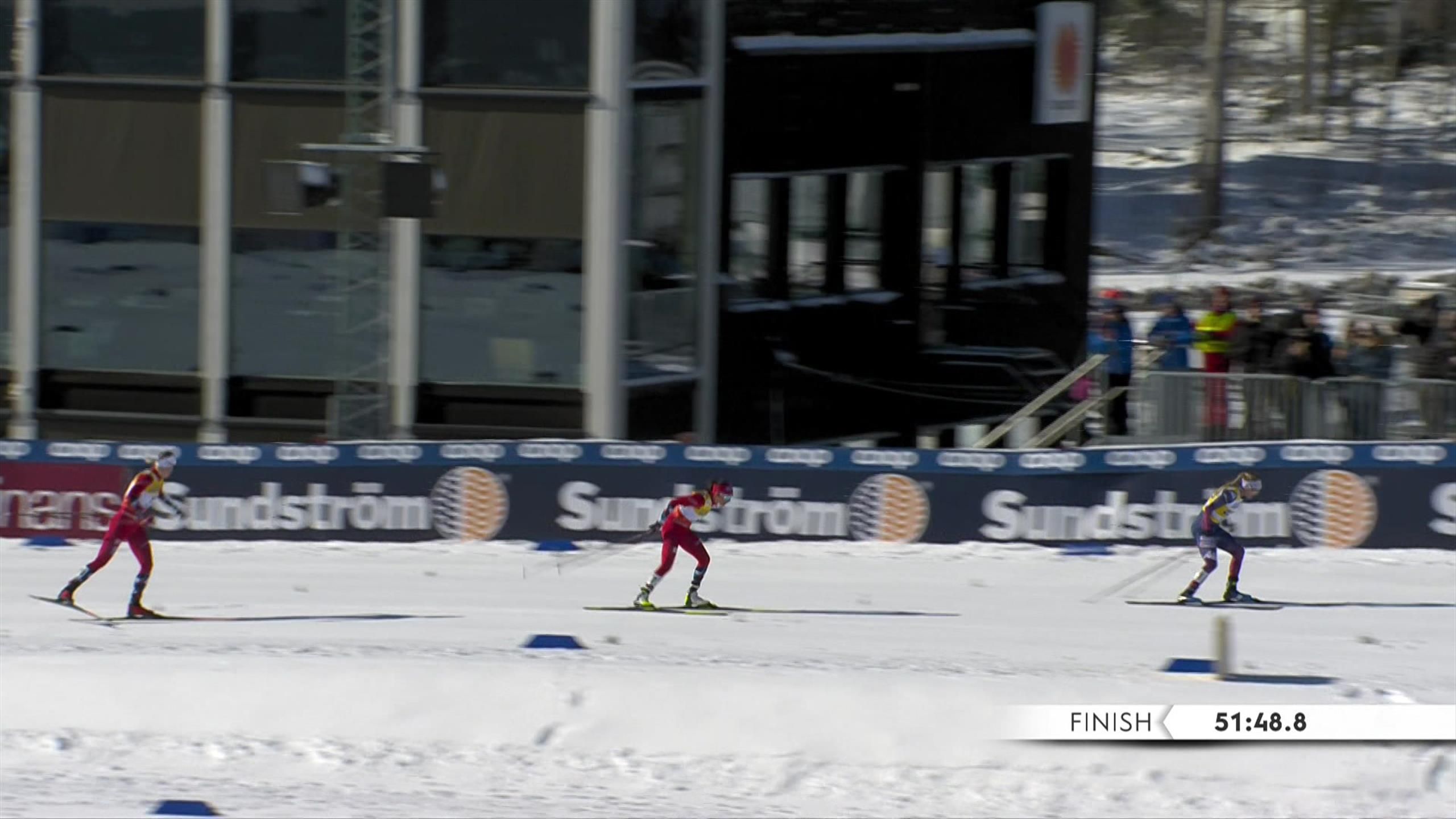 Diggins dopo la Coppa del Mondo si regala l'ultima vittoria Sci di