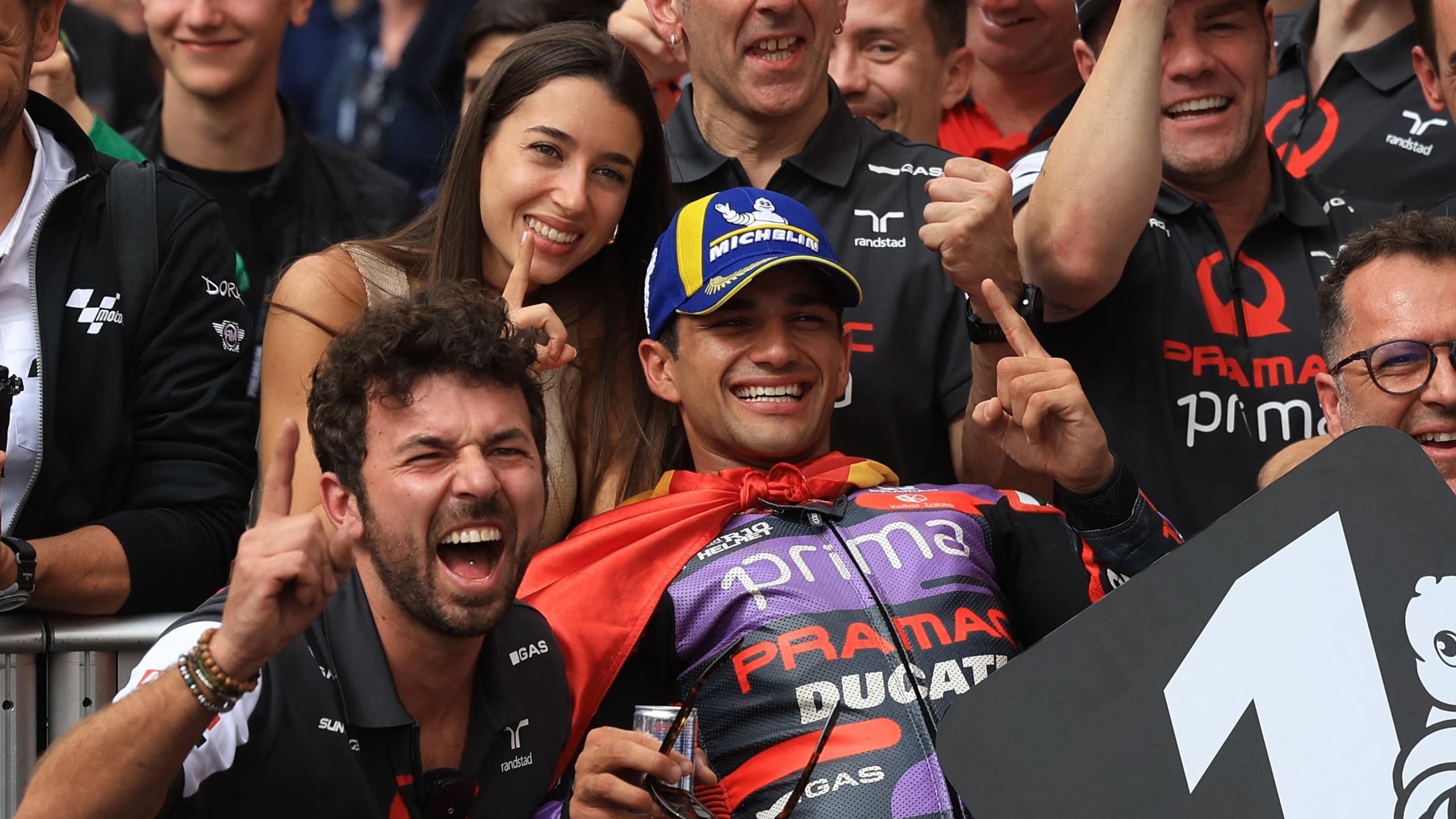 MotoGP : Jorge Martin domine pour la victoire du Grand Prix du Portugal alors que Francesco Bagnaia et Marc Marquez chutent