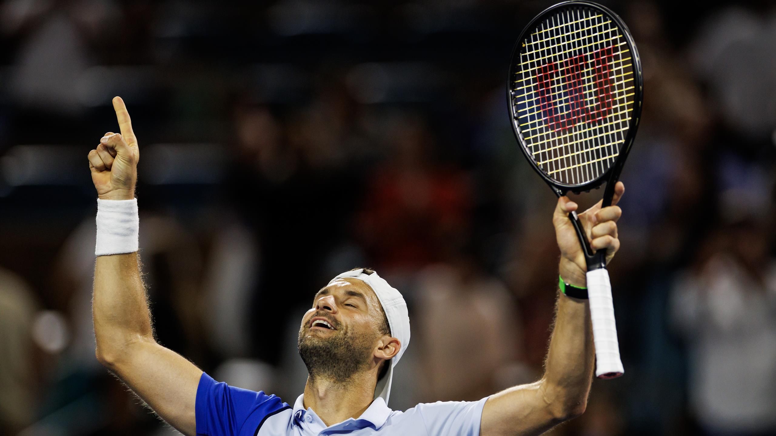 Dimitrov meglepte Alcarazt a miami negyeddöntőben; megvannak a döntősök a női tornán