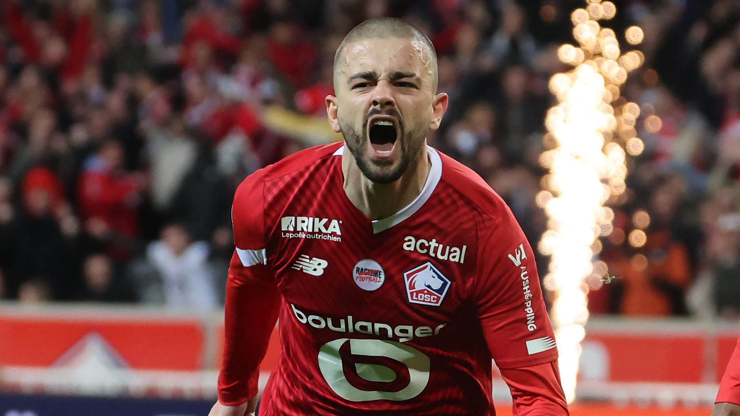 Liga 1 |  Dzień dwudziesty siódmy |  Lille wygrywa North Derby nad Lens (2:1) dzięki Zegrovie