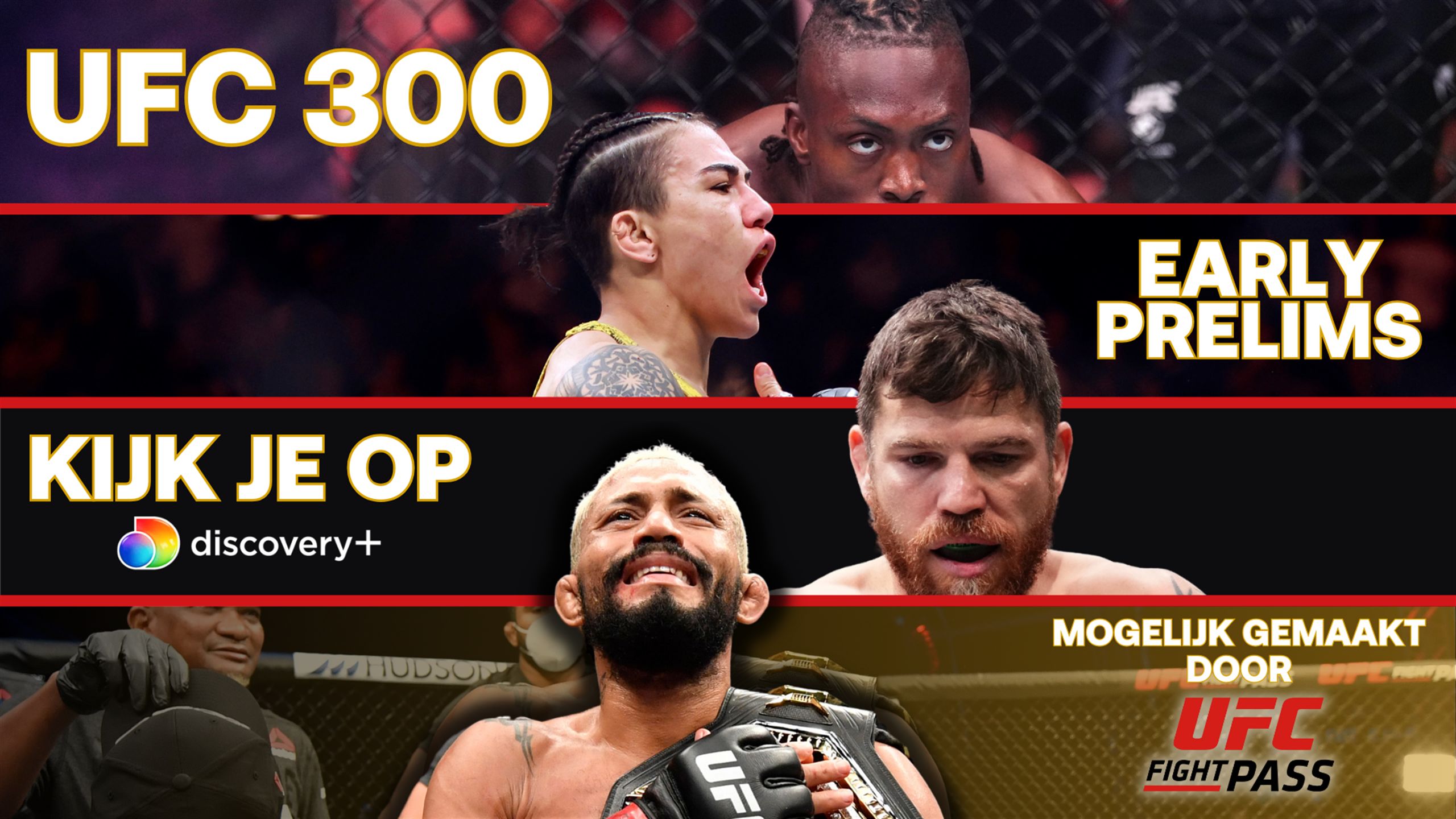 UFC 300 | Verwennerij voor UFC-fans: ook Early Prelims UFC 300 live te ...