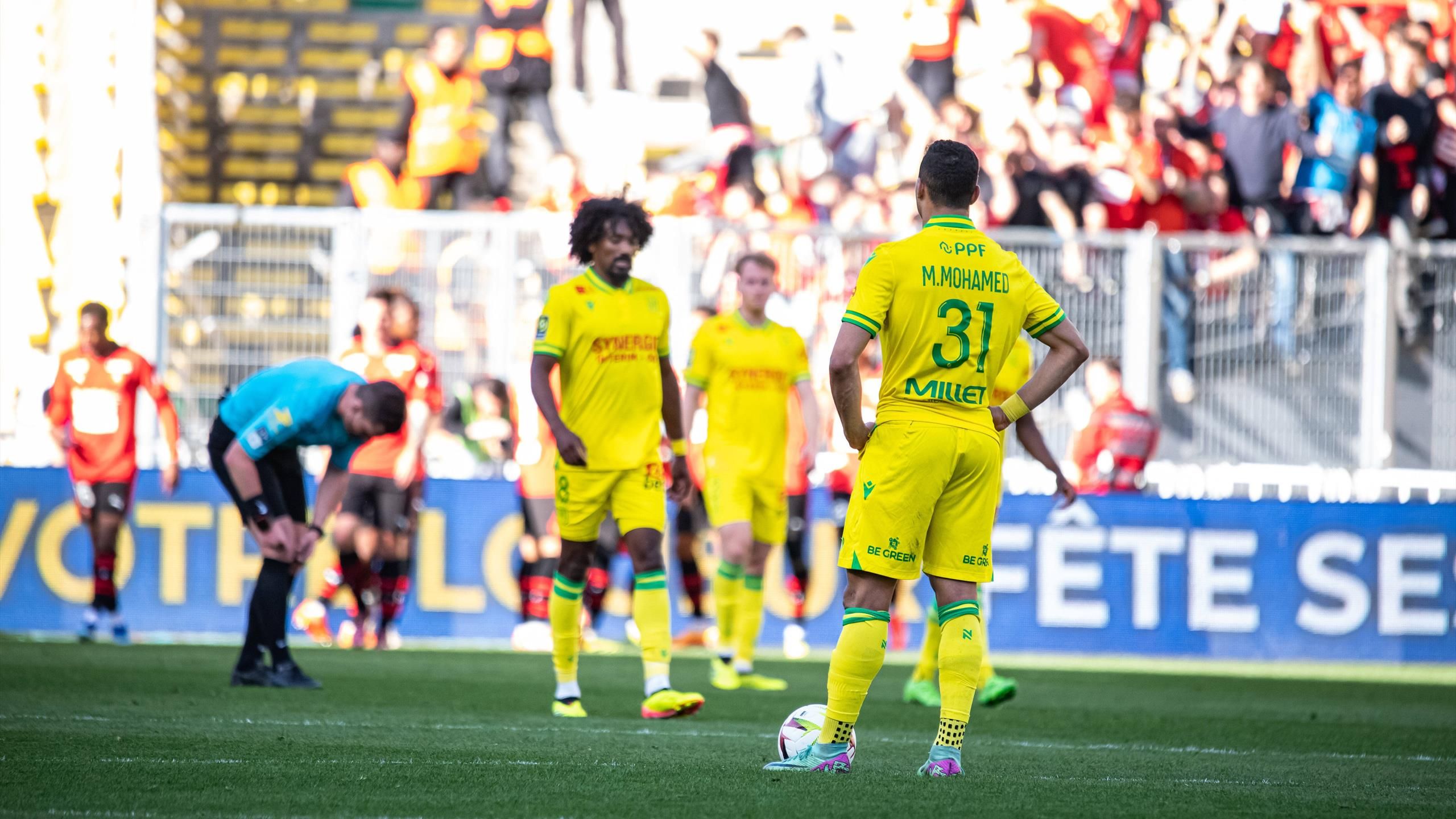 Ligue 1 - 30e journée : "Ce qu'on a fait, c'est de la merde" : Nantes, record terrible et coup de gueule retentissant thumbnail