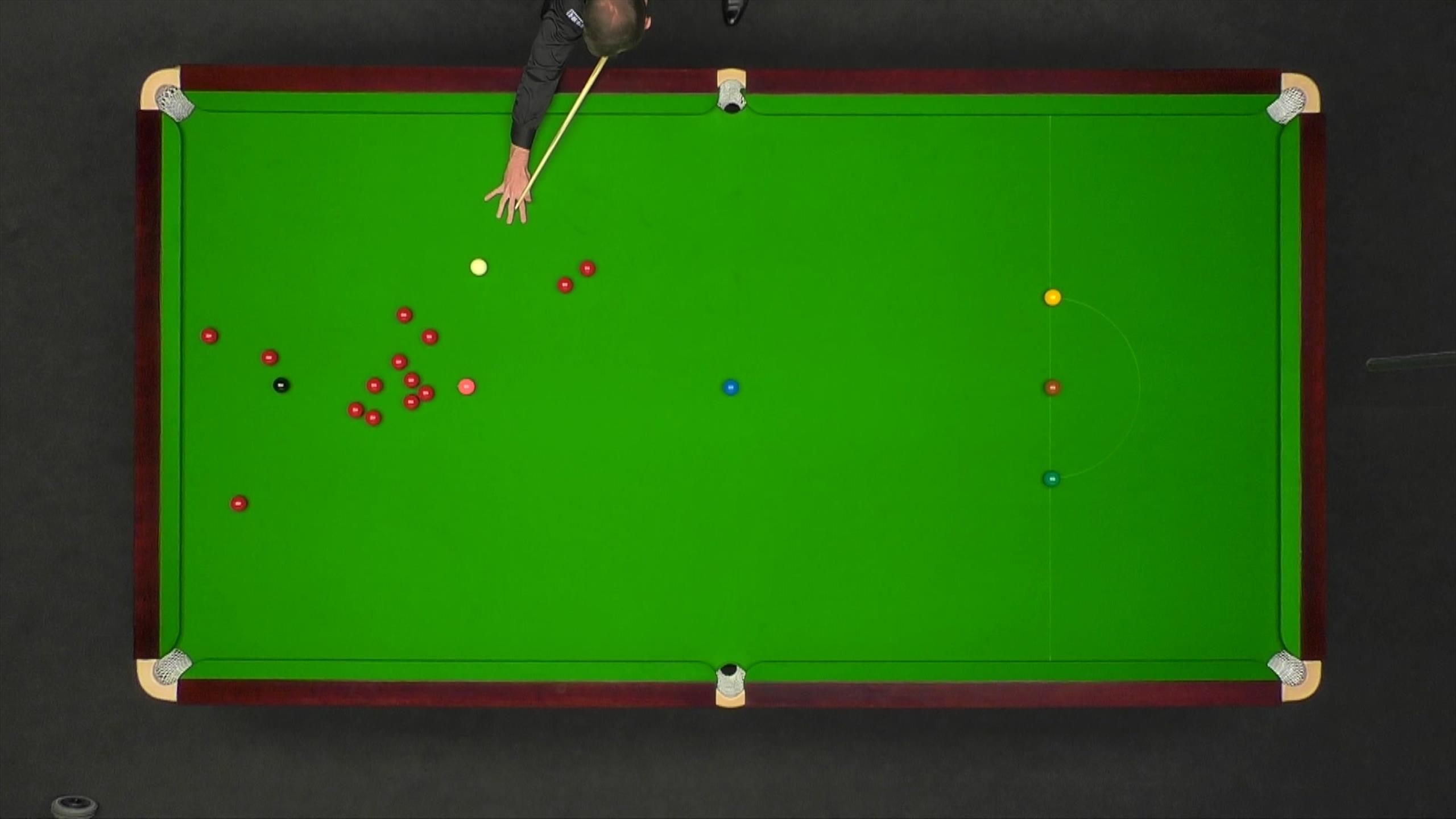SnookerWM 2025 Jack Lisowski glänzt mit "prächtiger Kombination" vier Bälle für ein