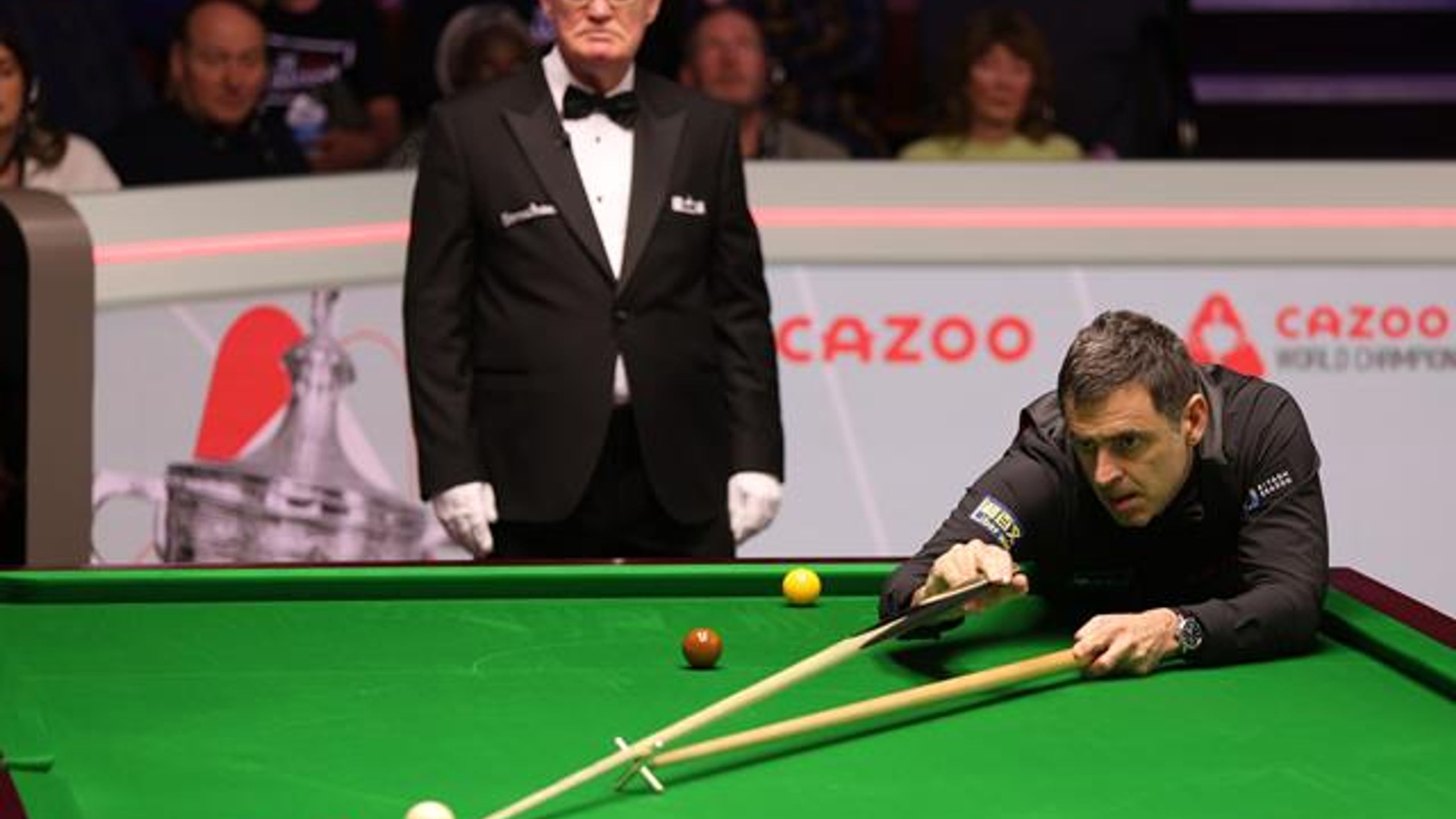 WK Snooker | O’Sullivan na eerste sessie met één been in tweede ronde ...