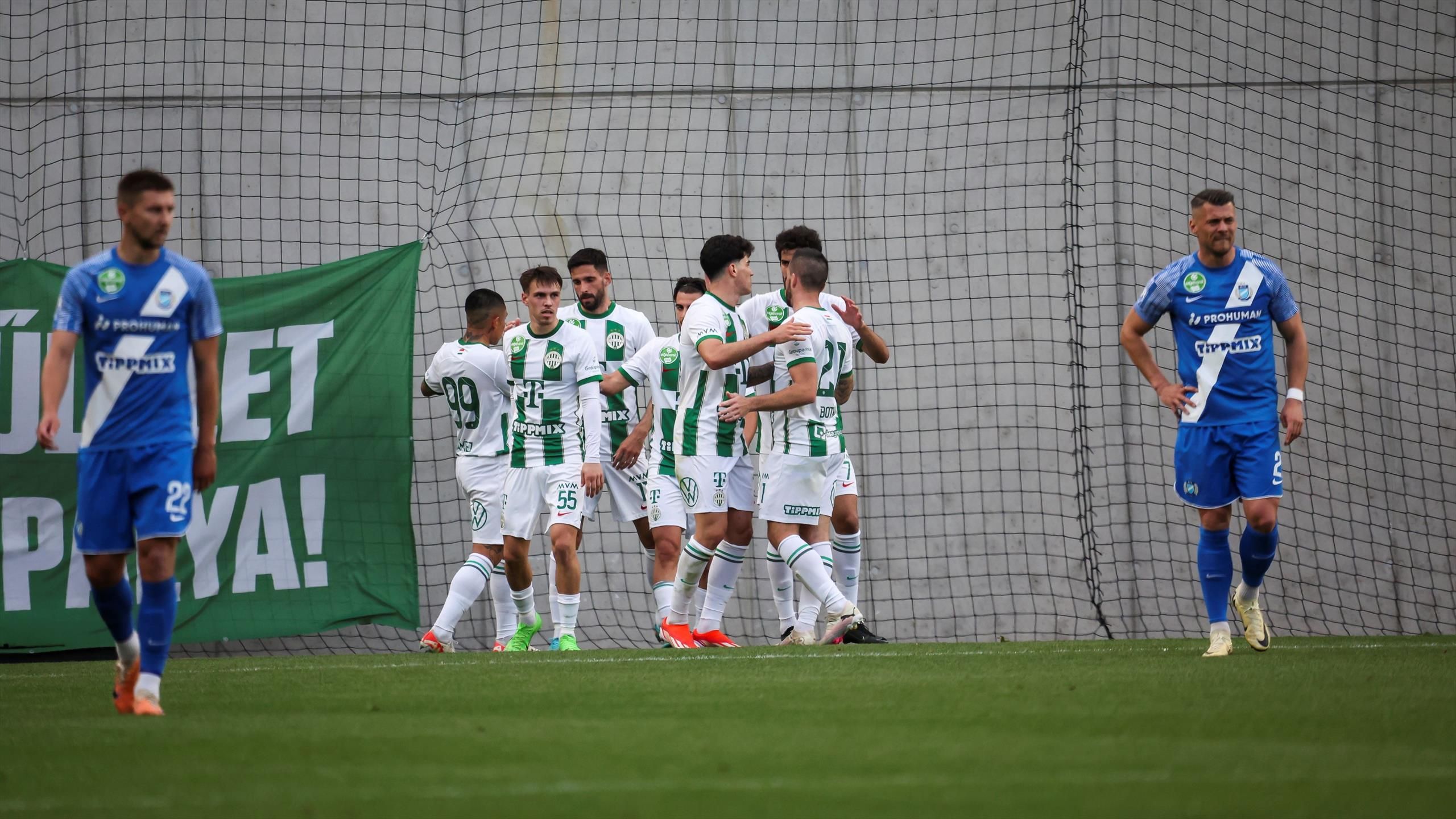 A Ferencváros nyerte az MTK elleni örökrangadót