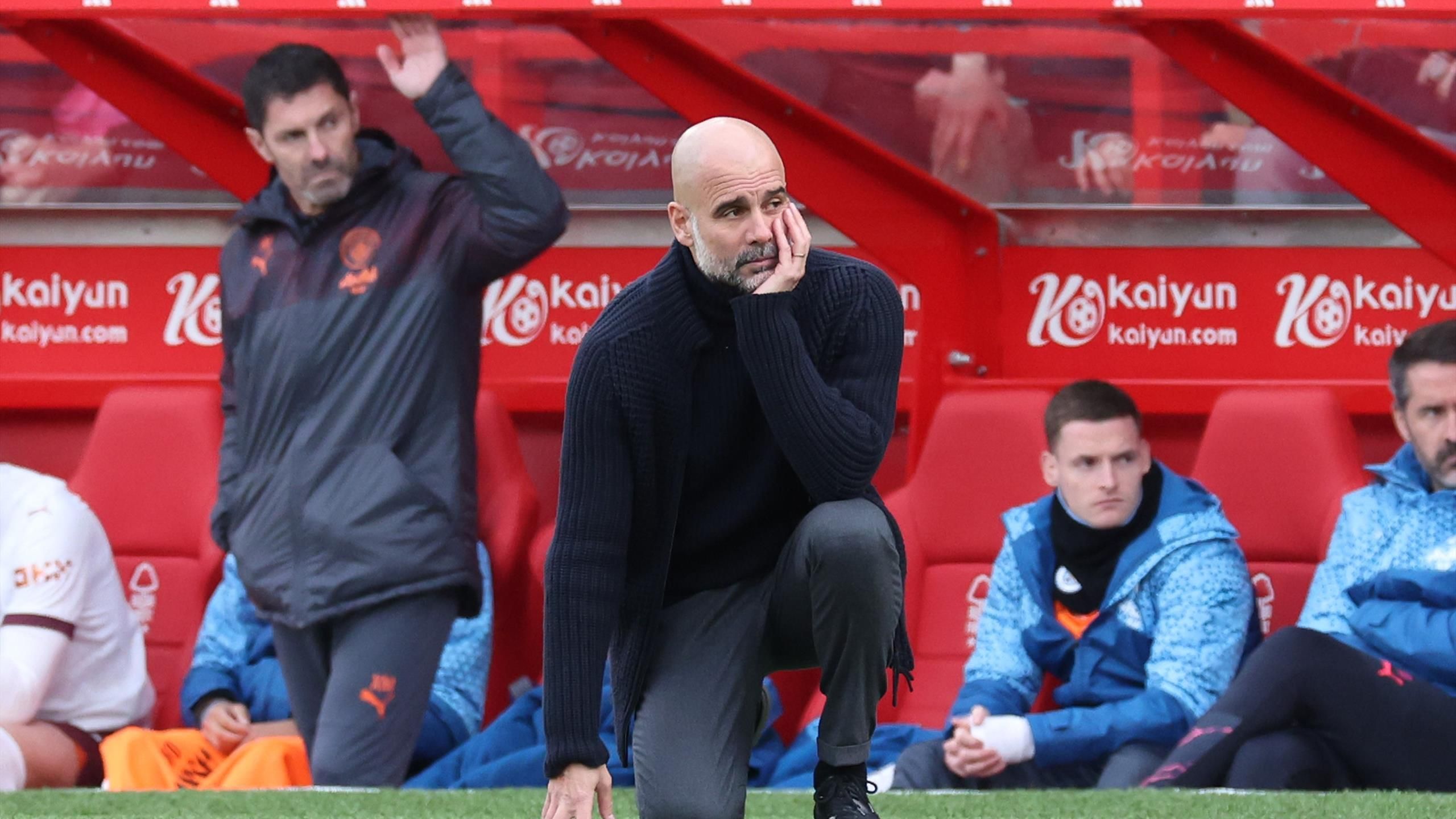 Pep Guardiola warns 'everything can happen' as Manchester City keep
