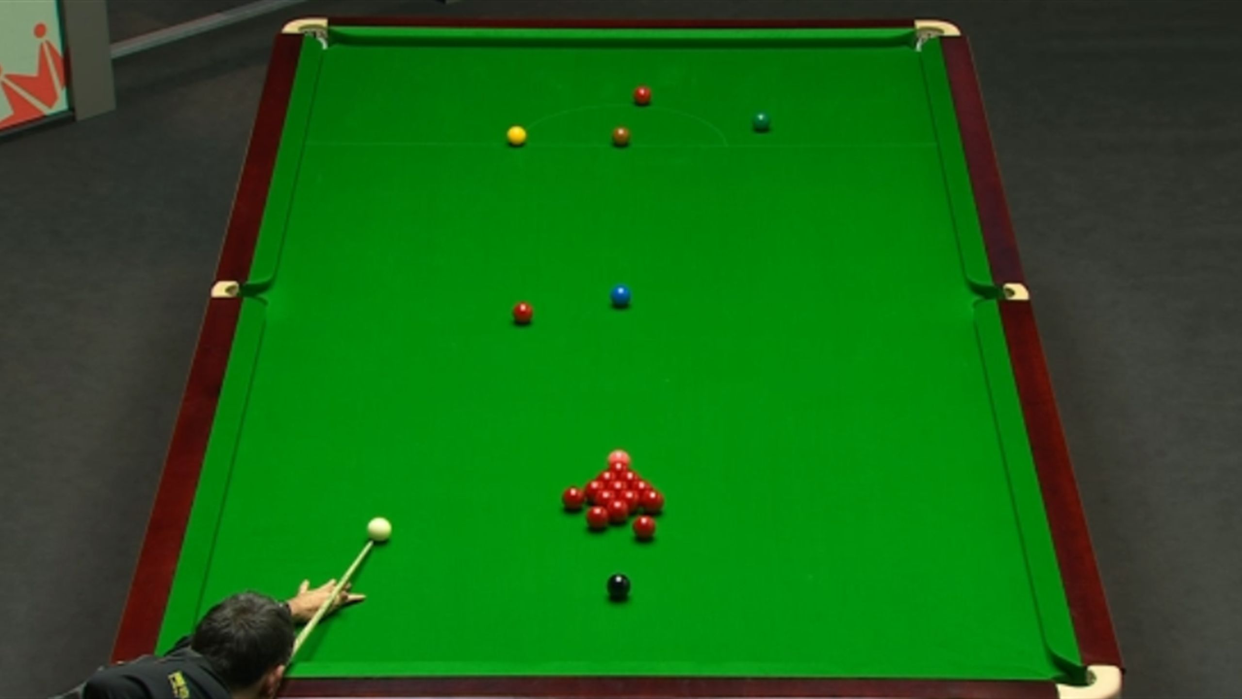 SnookerWM 2024 Ronnie O'Sullivan locht lange Rote zum Start des 14