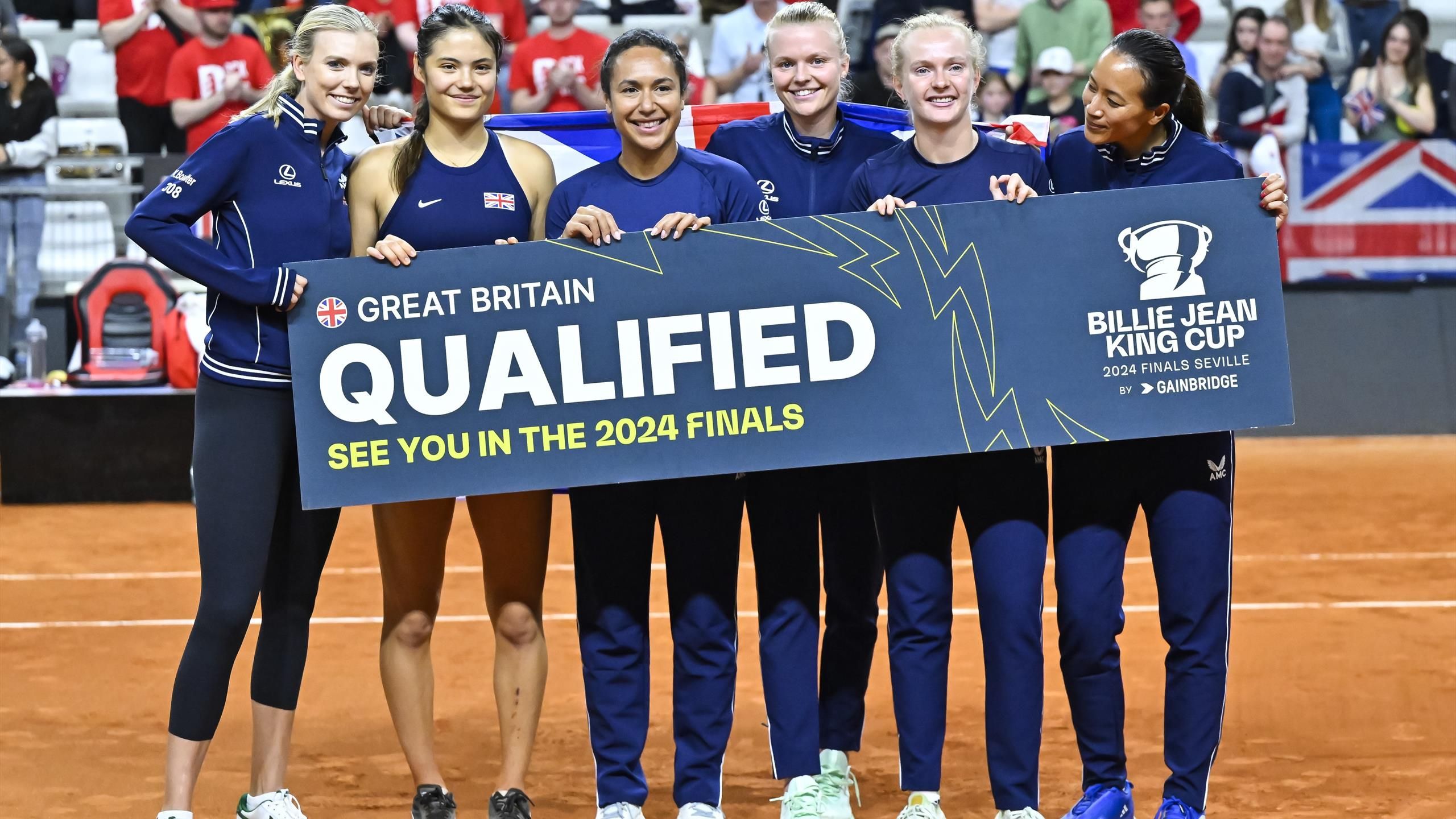 Billie Jean King Cup-Finale: Großbritannien trifft in der ersten Runde auf Deutschland, auf den Sieger wartet Titelverteidiger Kanada