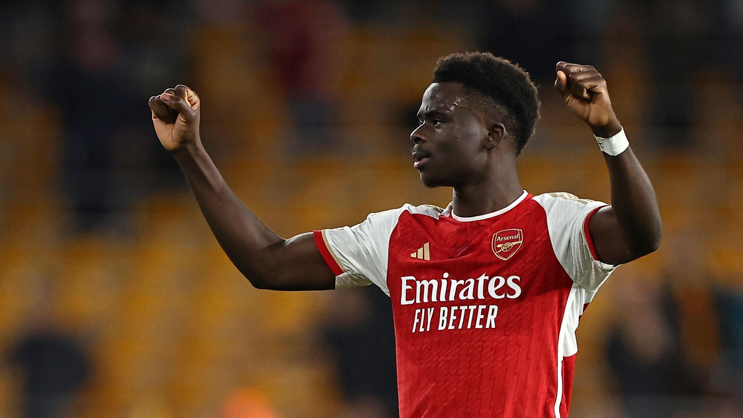 CR7-et bálványozta, majd kibérelte az Arsenal jobb szélét a 22 éves Saka