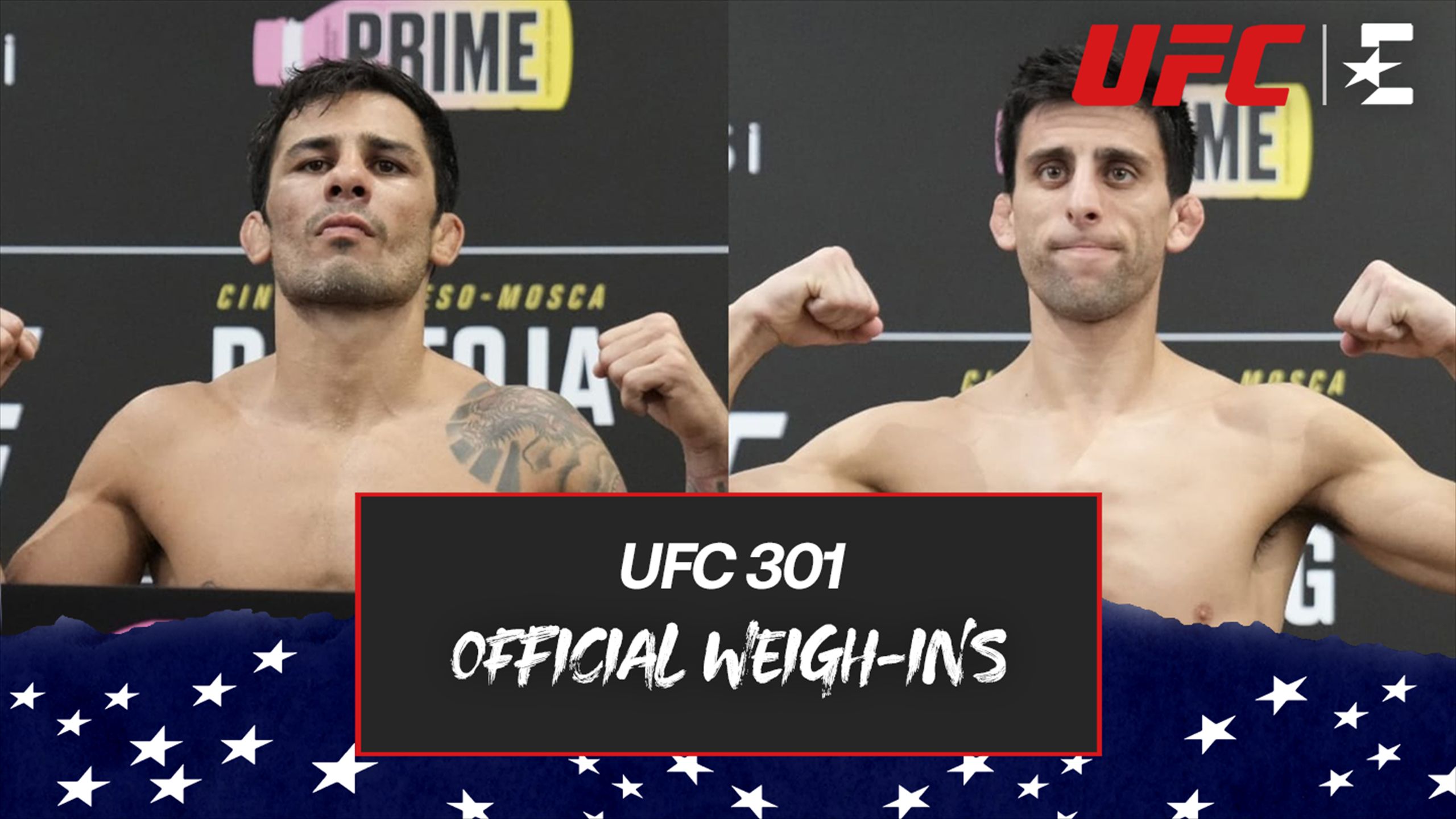 UFC 301 | Officiële wegingen: Iedereen op gewicht in Rio de Janeiro ...