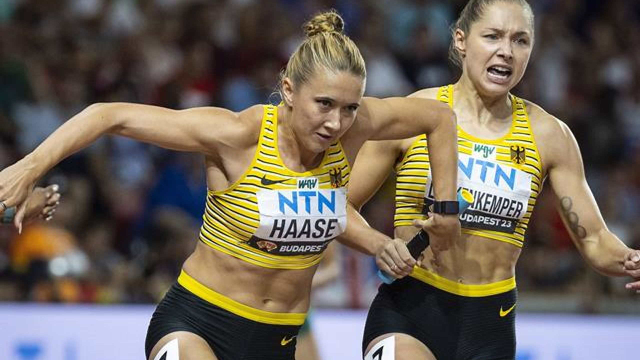 Olympia: Zwei deutsche Sprintstaffeln lösen Paris-Ticket: 4x100 der ...