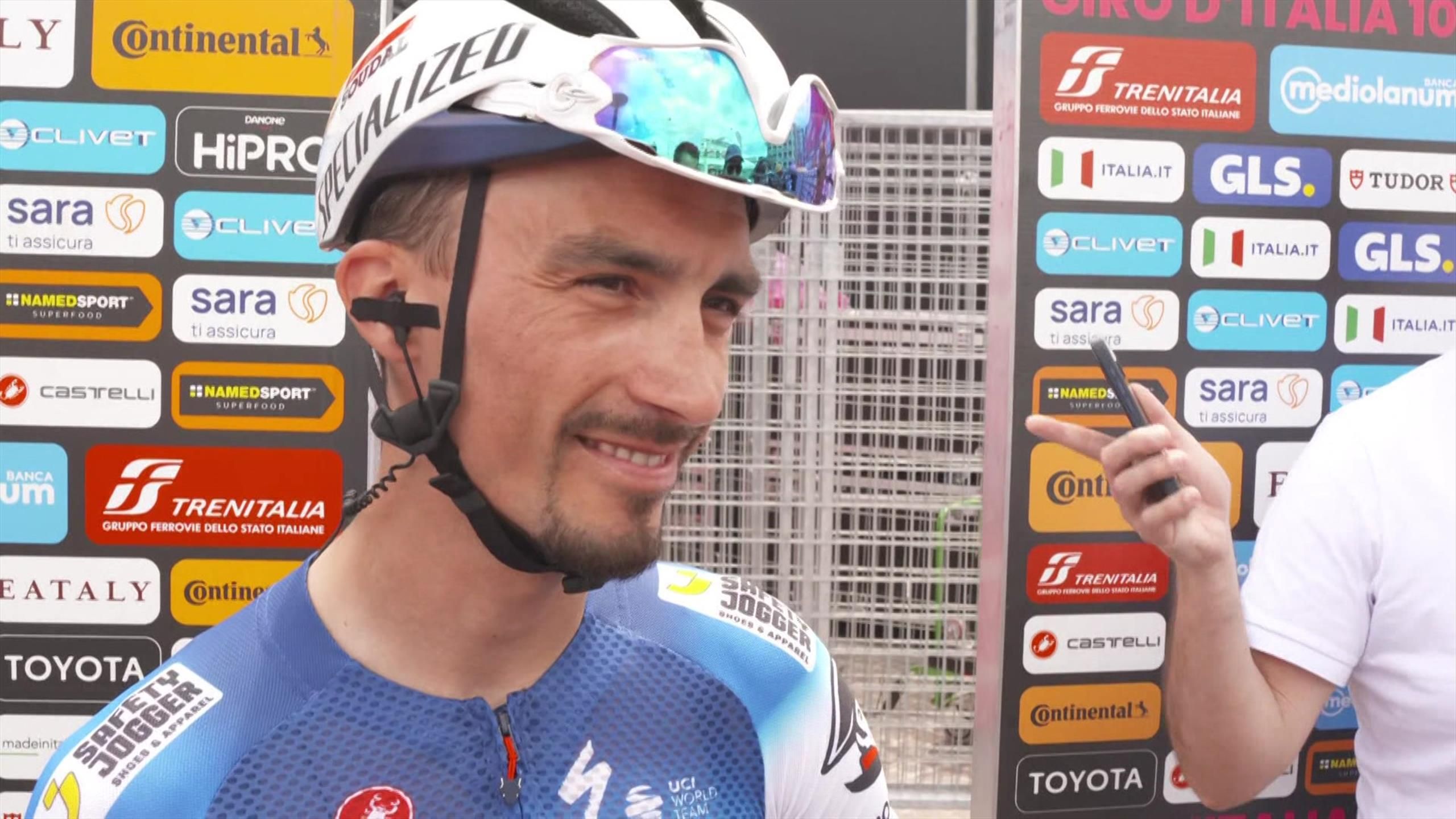 Giro d'Italia 'I didn't sleep a lot!' Julian Alaphilippe reflects on