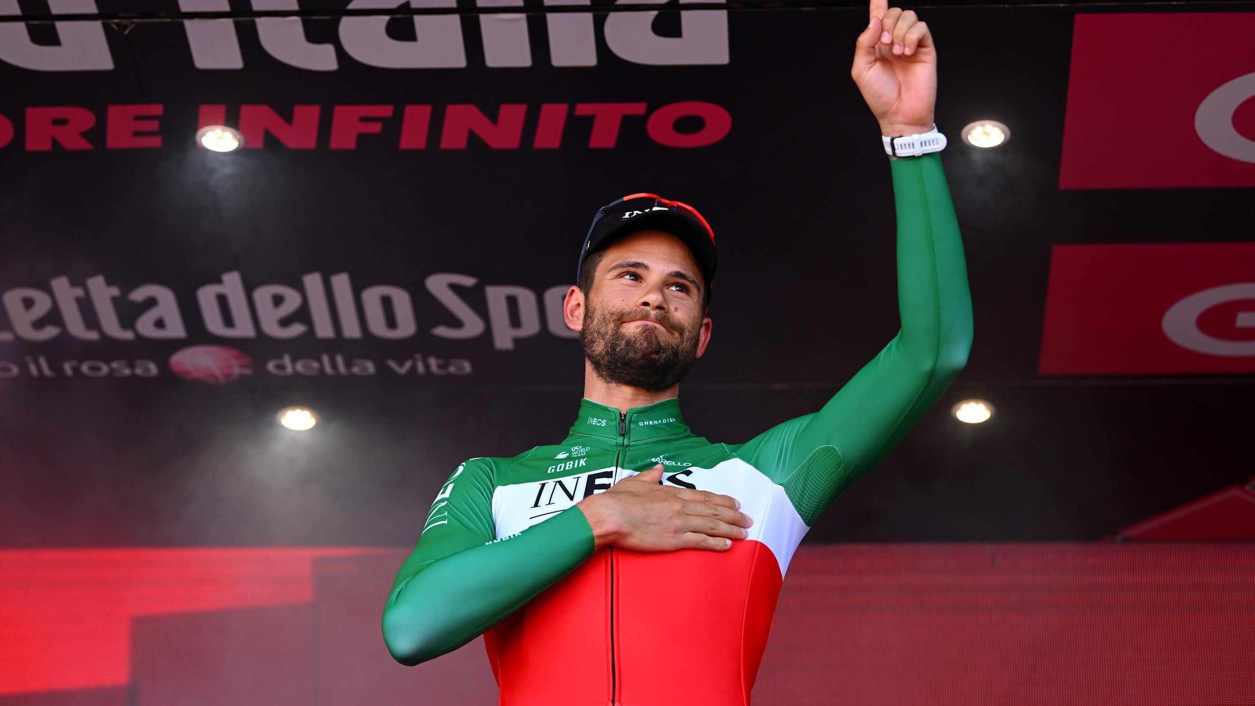 Ganna clinches ITT victory as Ineos star edges out Pogacar on Stage 14