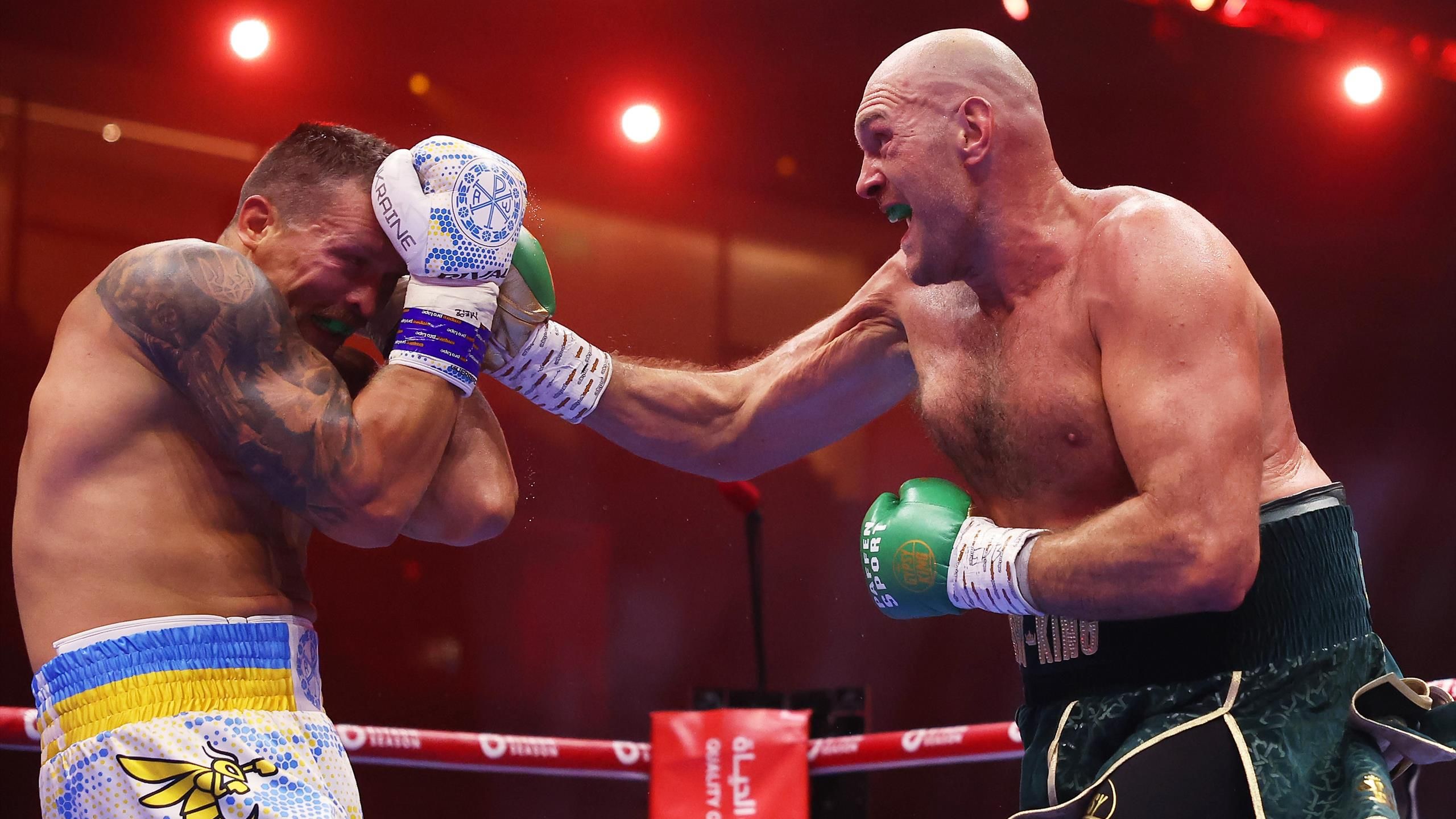 Frank Warren confirms Tyson Fury and Oleksandr Usyk rematch apos;will be better than