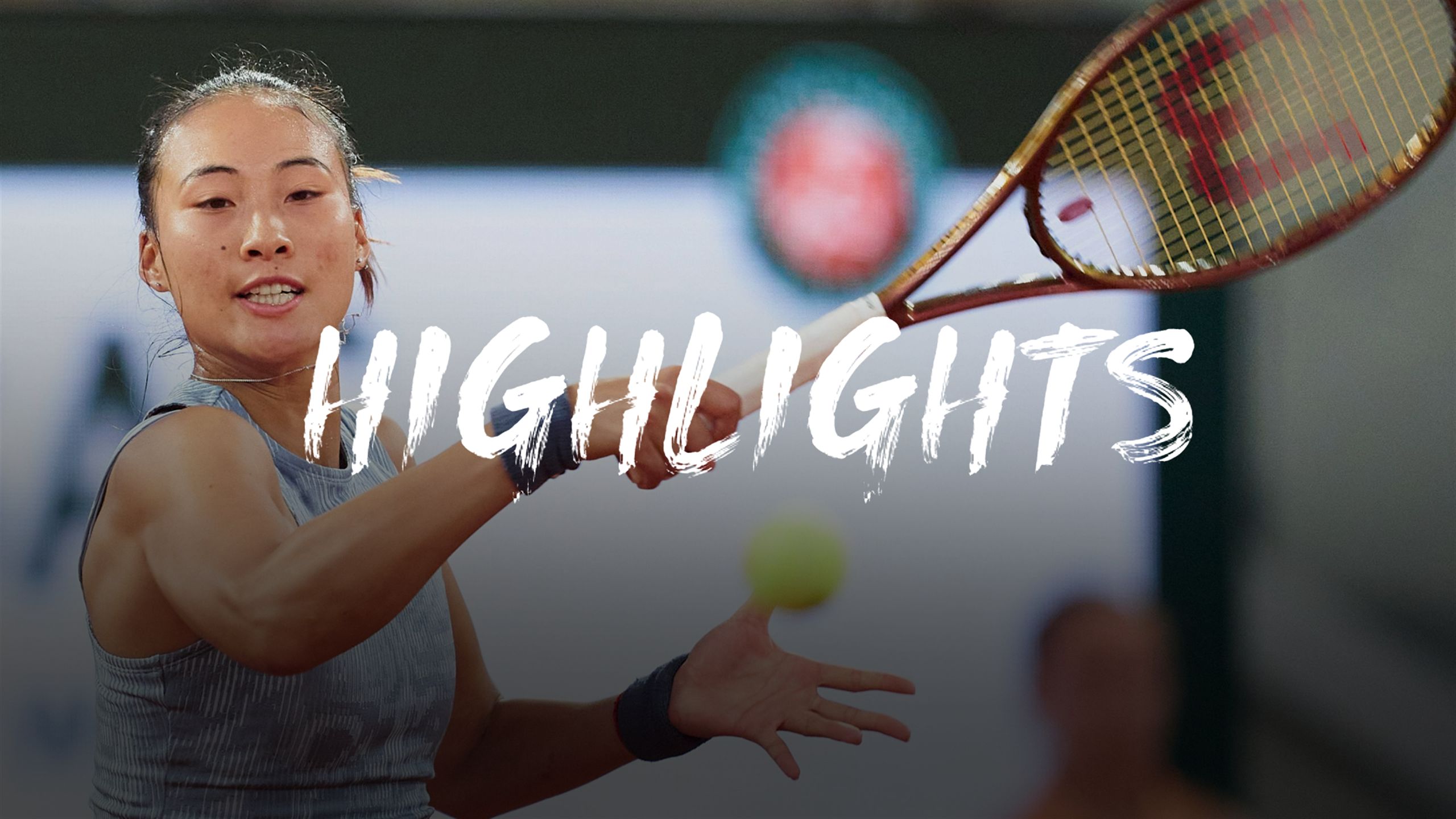 French Open Qinwen Zheng vs. Alize Highlights Tennis Video