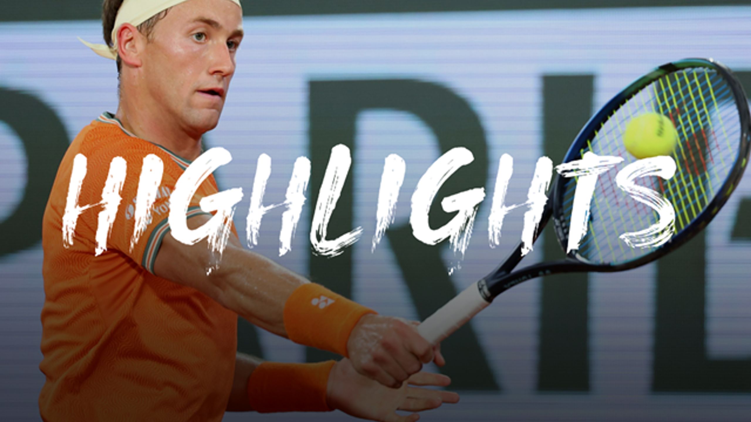 Felipe Meligeni Alves - Casper Ruud - Roland-Garros høydepunkter ...
