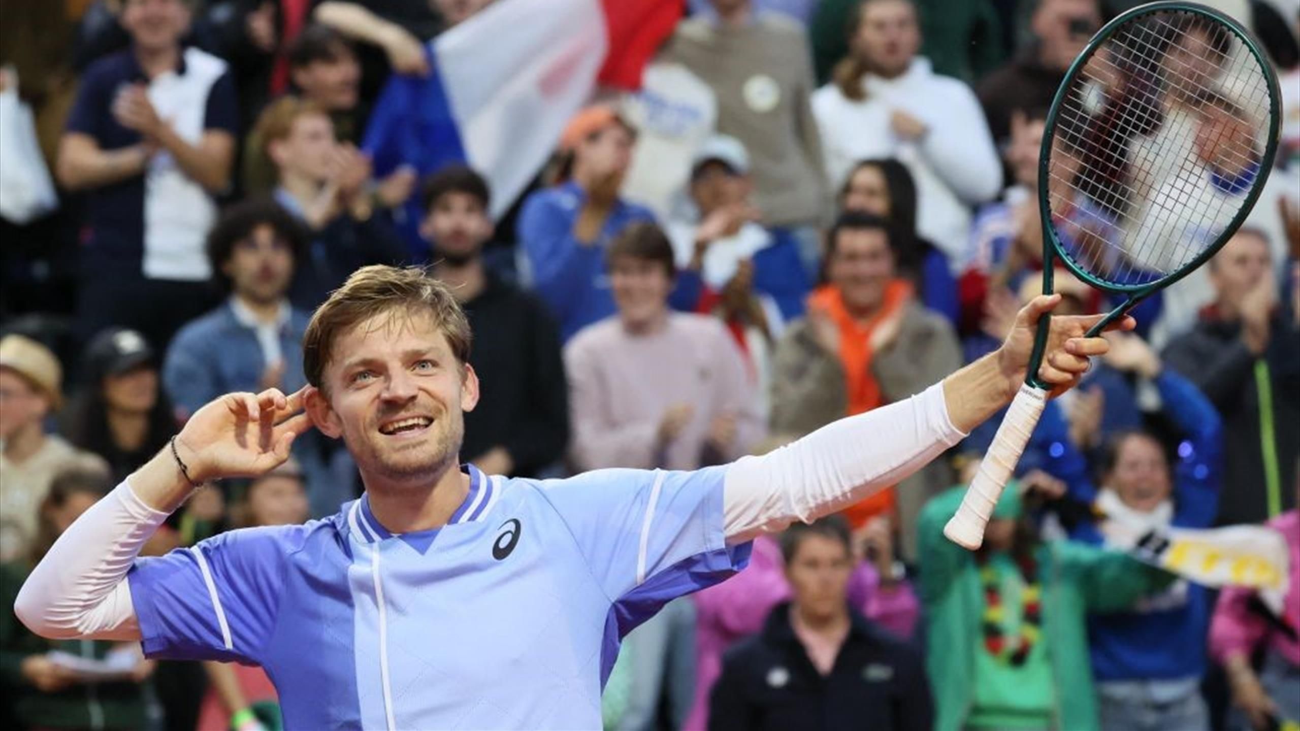 David Goffin dénonce une “ambiance malsaine” à Roland-Garros : “Quelqu’un m’a craché son chewing-gum”