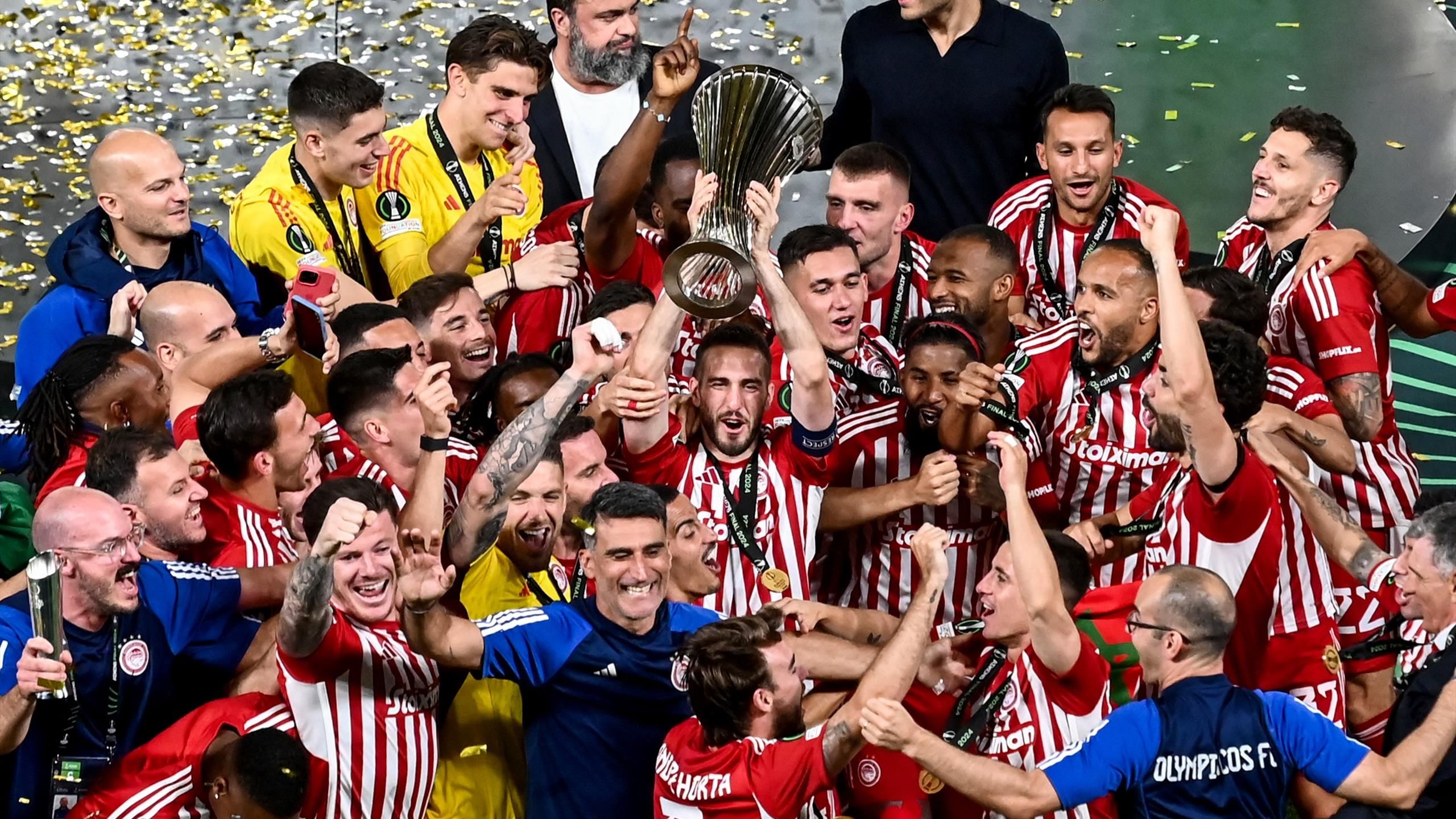 Kitörő boldogság és fájdalmas mélység: így értékeltek a főszereplők a Konferencia-liga-döntő után
