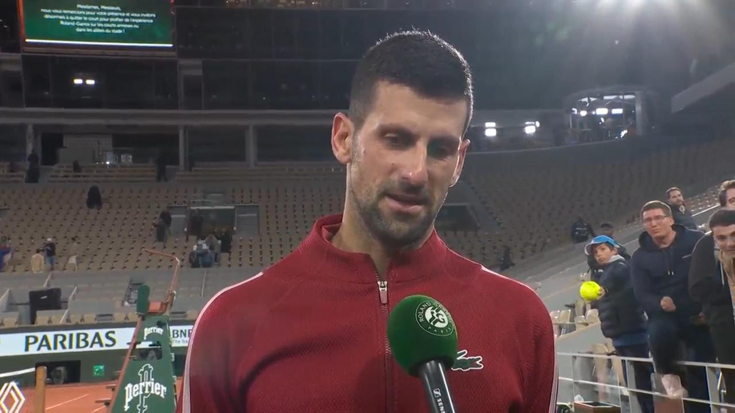 ‘I was not feeling comfortable’ - Novak Djokovic reflects on win over Lorenzo Musetti in French Open at Roland-Garros - Tennis video