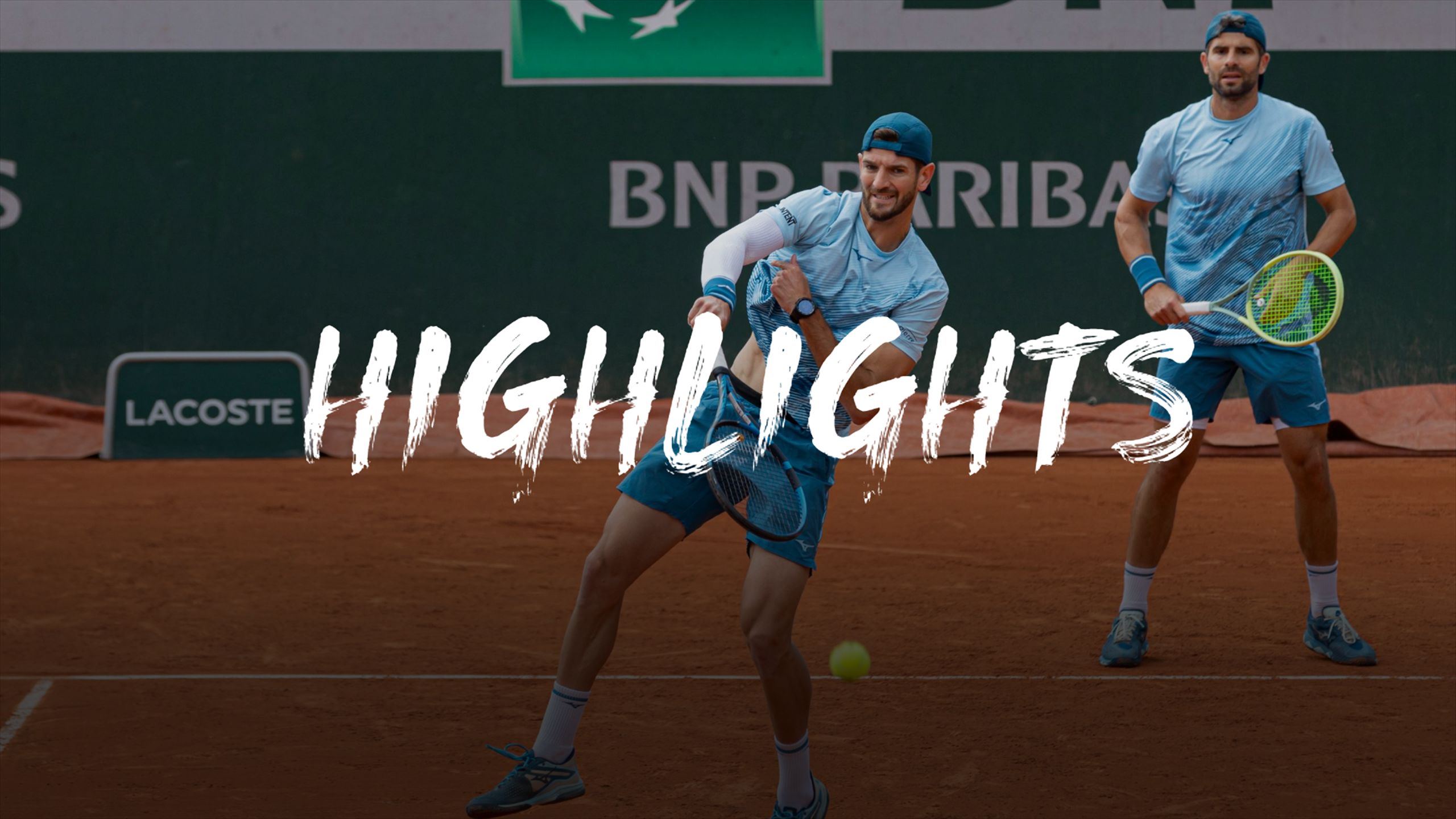 Roland-Garros: M.Purcell / J.Thompson - S.Bolelli / A.Vavassori - a ...