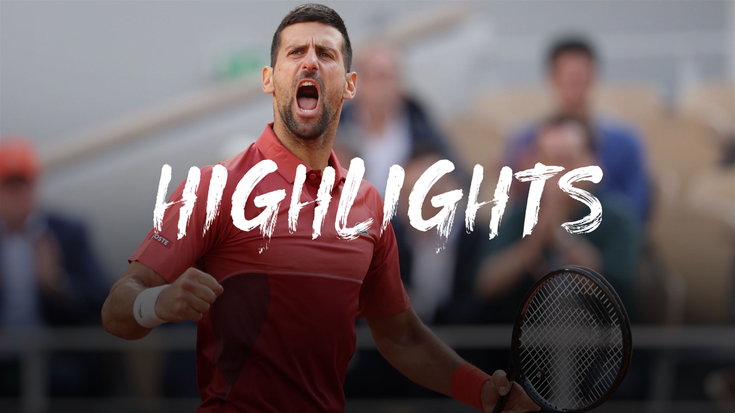 Novak Djokovic v Francisco Cerundolo RolandGarros highlights Tennis video Eurosport