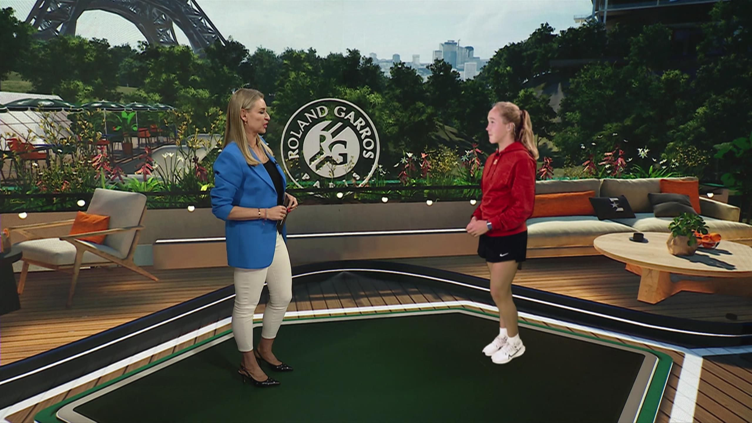 French Open 2024 Ergebnisse Dalia Eleanor