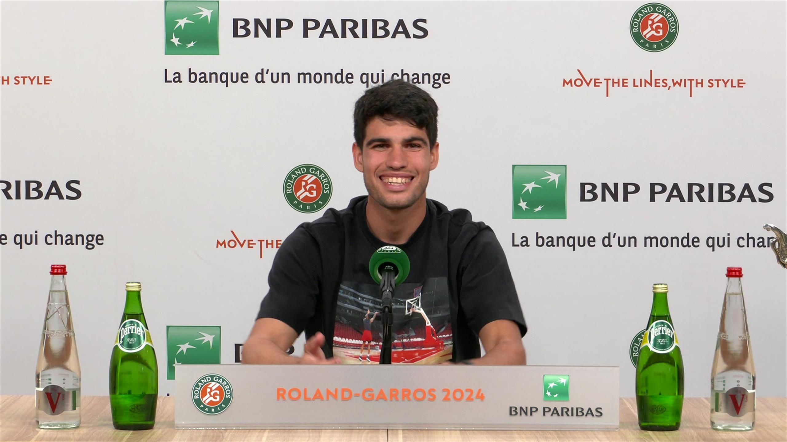 Carlos Alcaraz confirms plan for tattoo on ankle to celebrate 'special' French Open final win at Roland-Garros - Tennis video