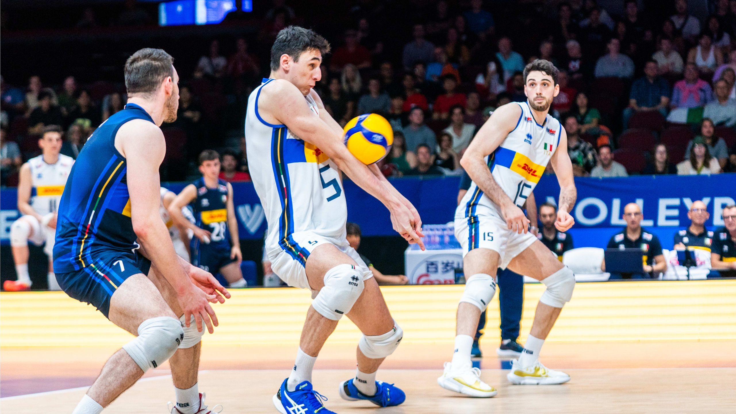 LIVE! ItaliaPaesi Bassi sfida chiave per il primato in VNL e