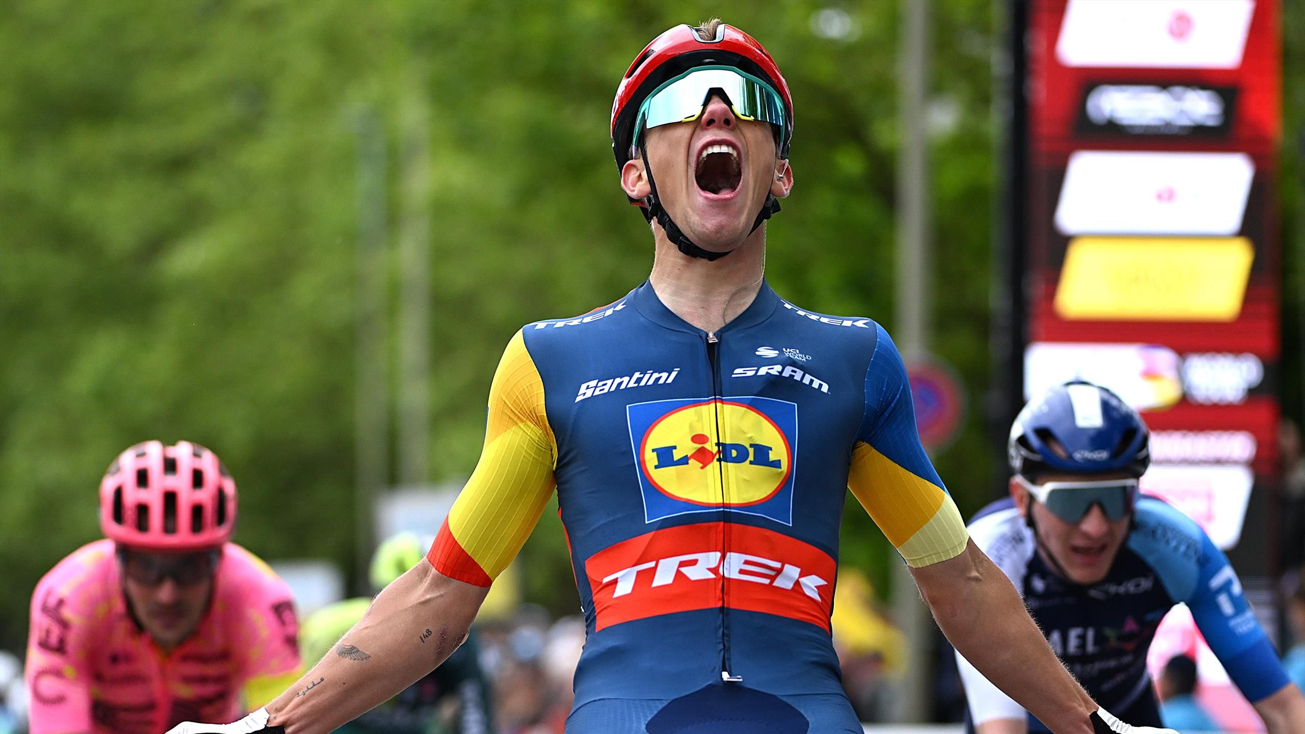 Tour of Switzerland highlights Thibau Nys takes Stage 3 win with
