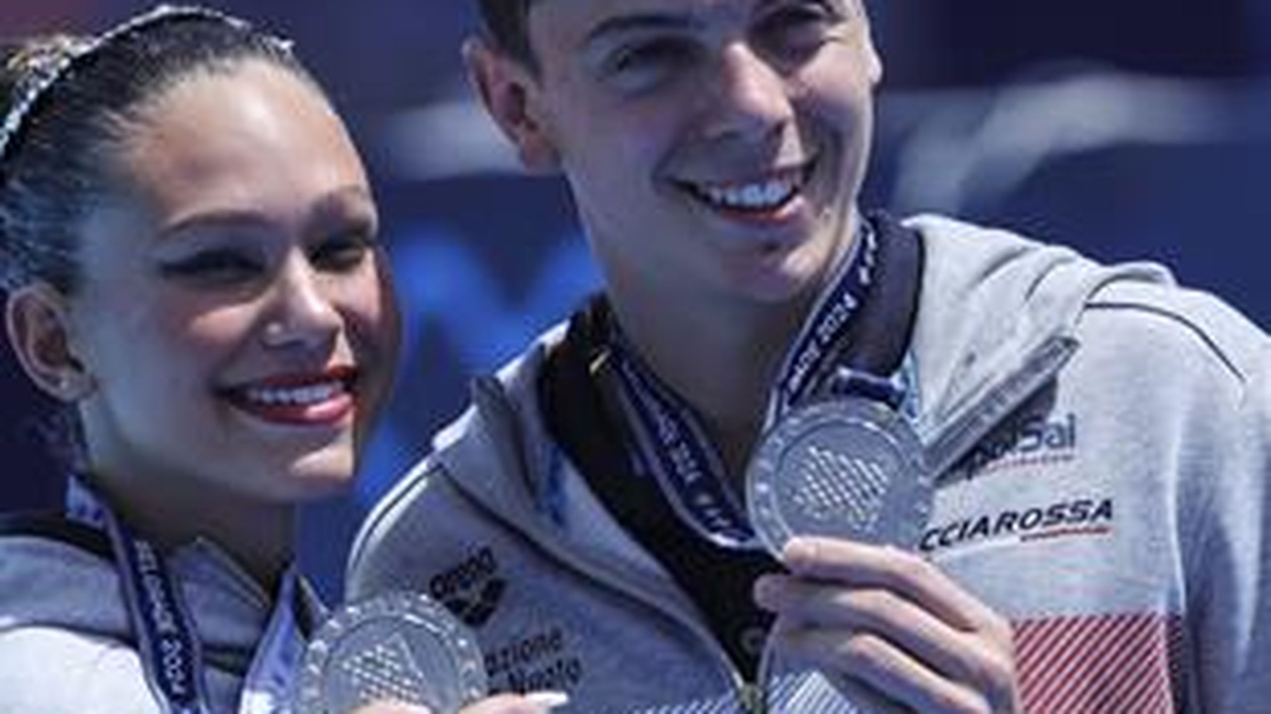 Nuoto Artistico, Europei 2024 - Filippo Pelati e Sarah Rizea ...