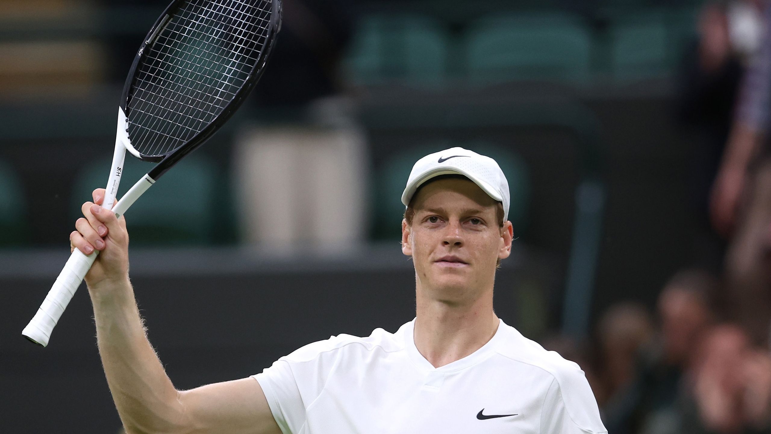 Wimbledon 2024: No. 1 seed Jannik Sinner downs Yannick Hanfmann to win opener in four sets – ‘No better place to play’ – Eurosport