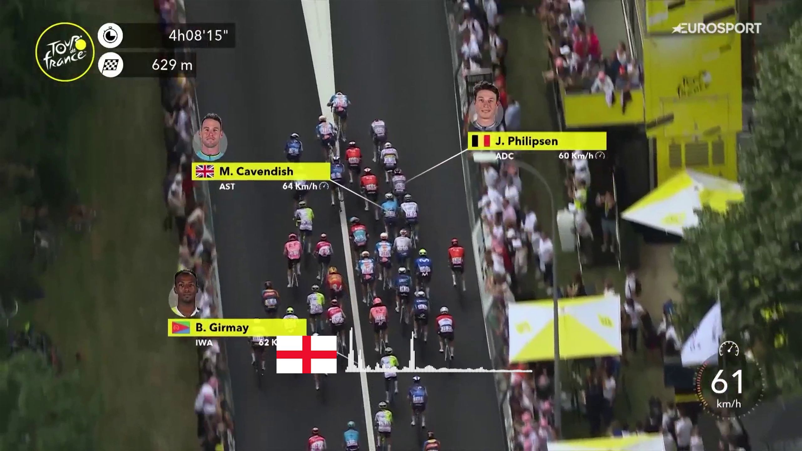 Cavendish történelmi győzelmétől zengett a kontinens: az Eurosport kommentátorai teljesen megőrültek