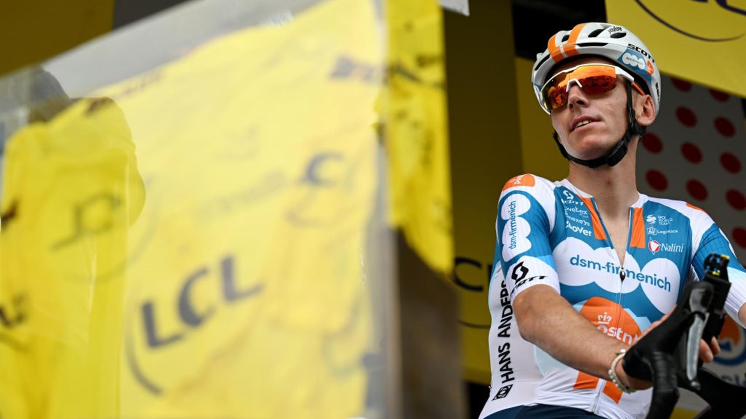 Remco Evenepoel à l'arrivée de la 10e étape du Tour de France 2024 "J