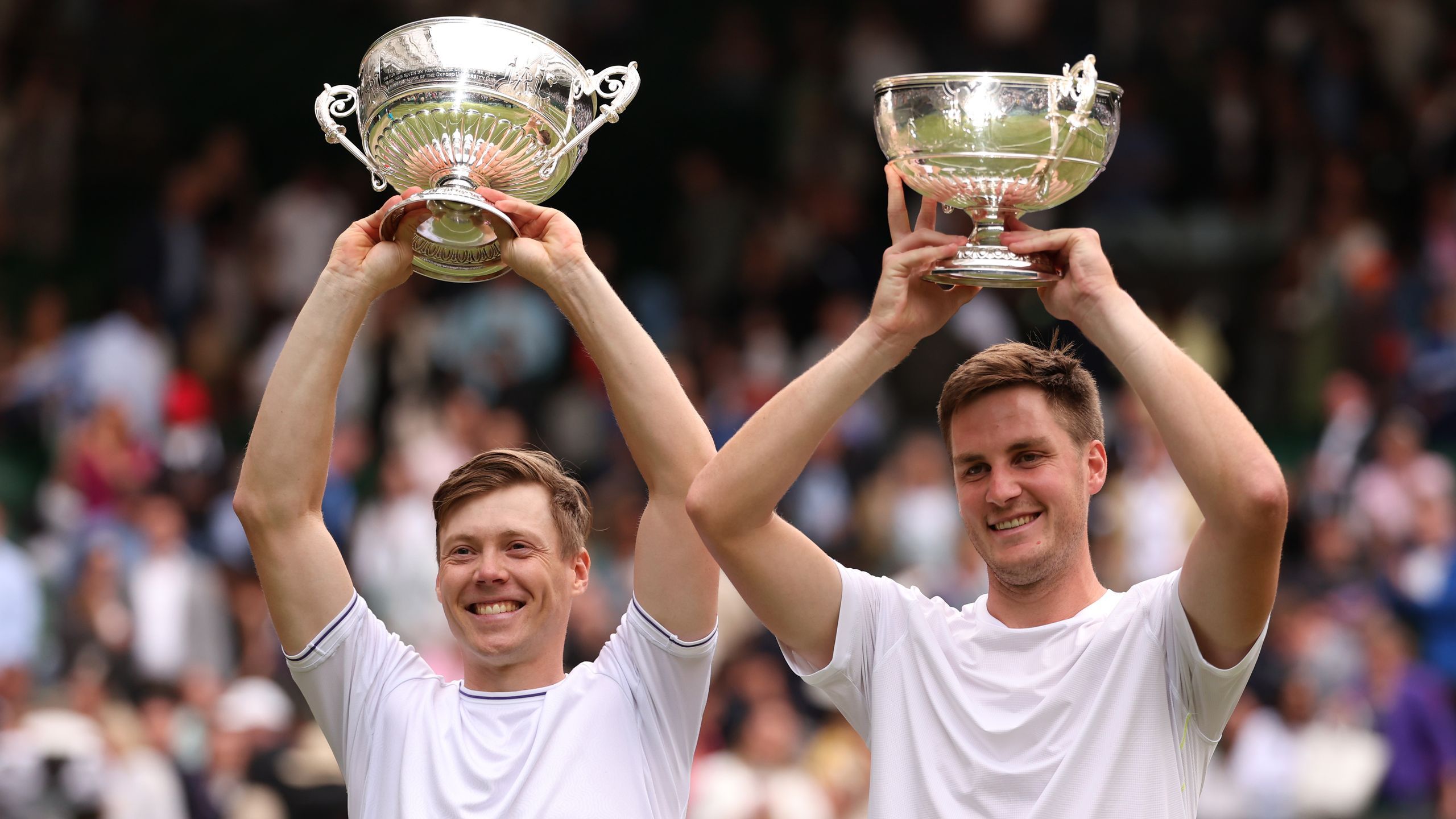 Wimbledon 2024: ‘Couldn’t be closer’ – Harri Heliovaara and Henry Patten save match points to win men’s doubles title – Eurosport