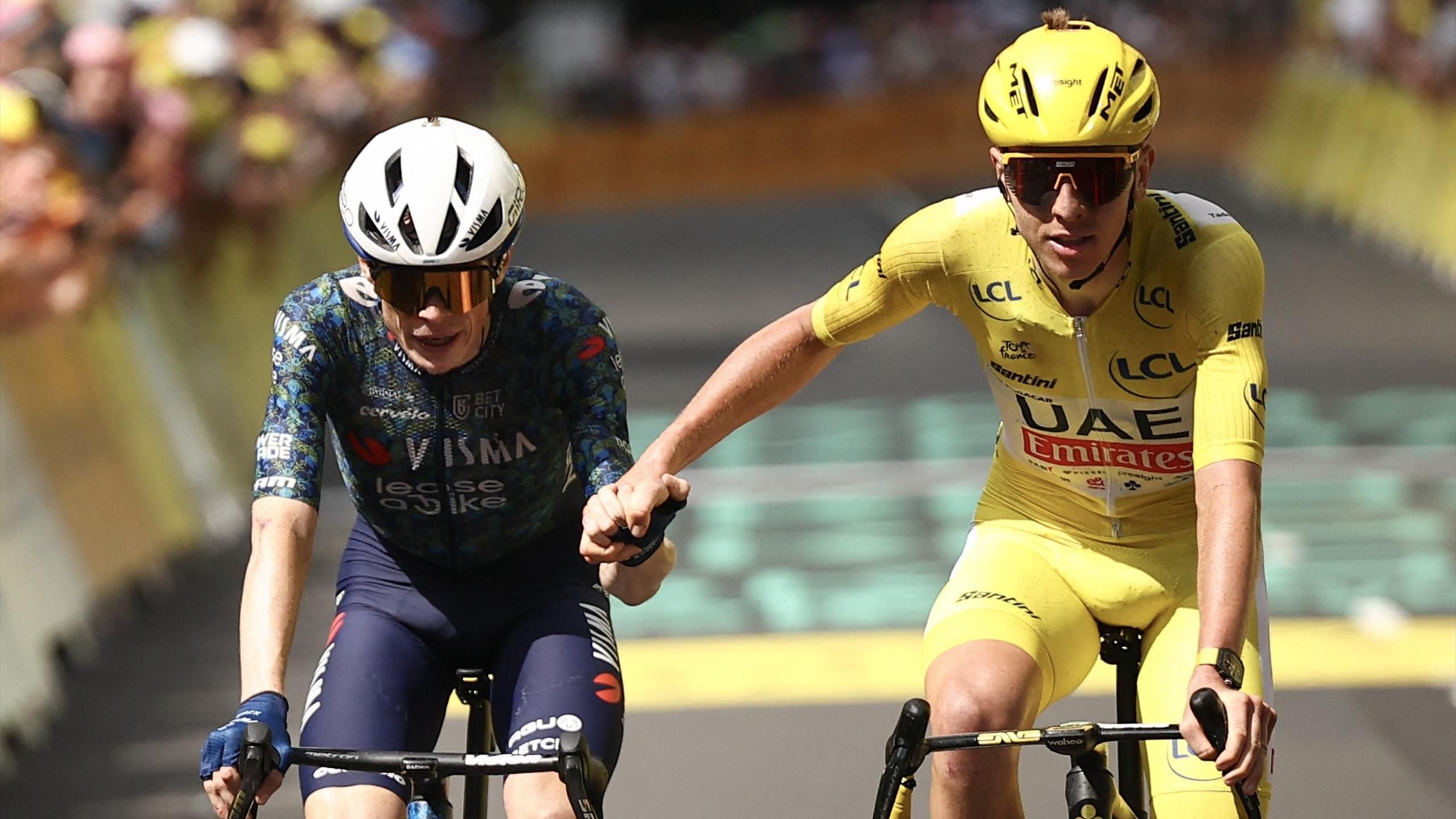 Tour de France 2025 Tadej Pogacar Jonas Vingegaard Enfin, un