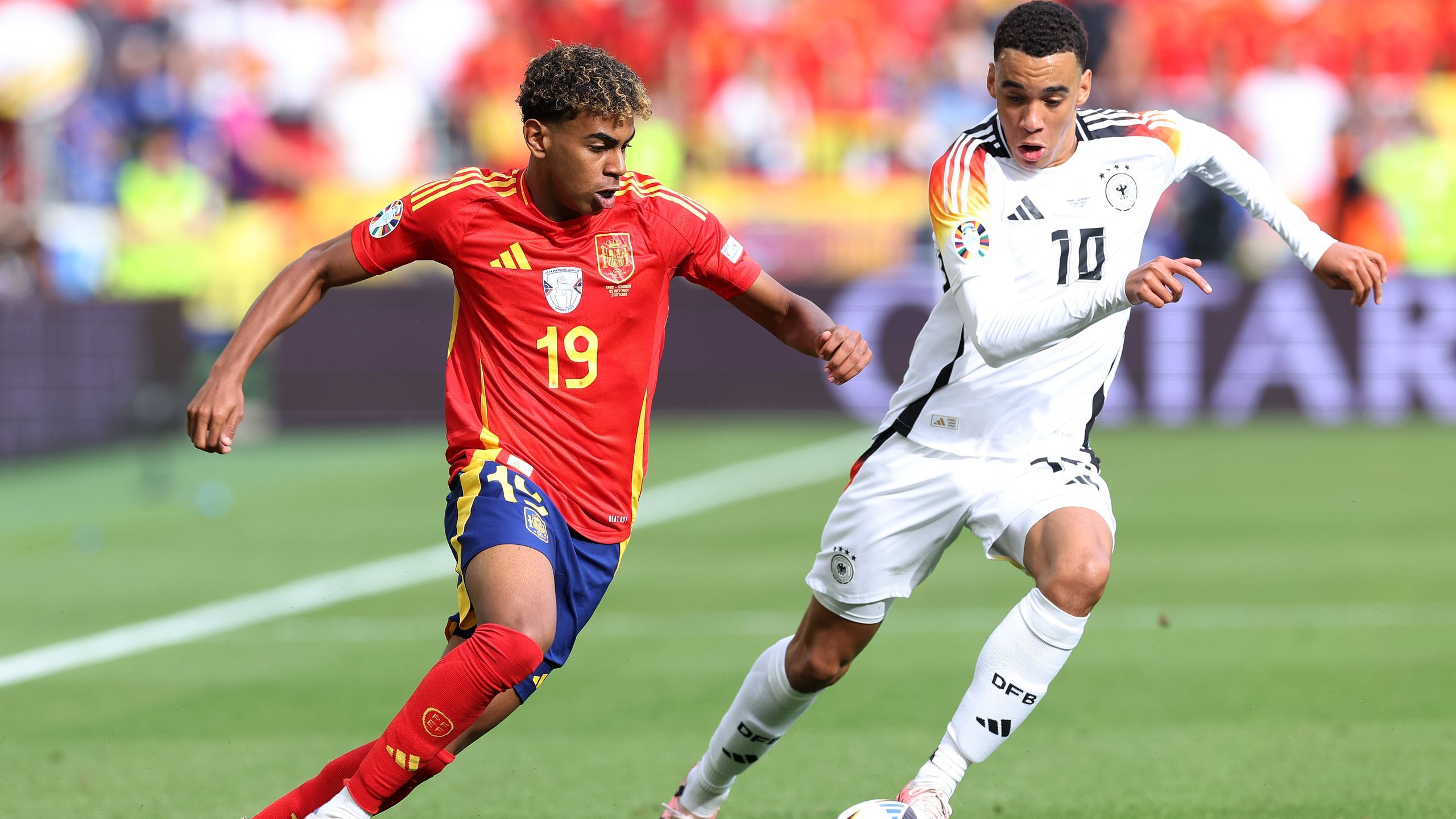 EM 2024: Jamal Musiala und Lamine Yamal sind in Mannschaft der ...