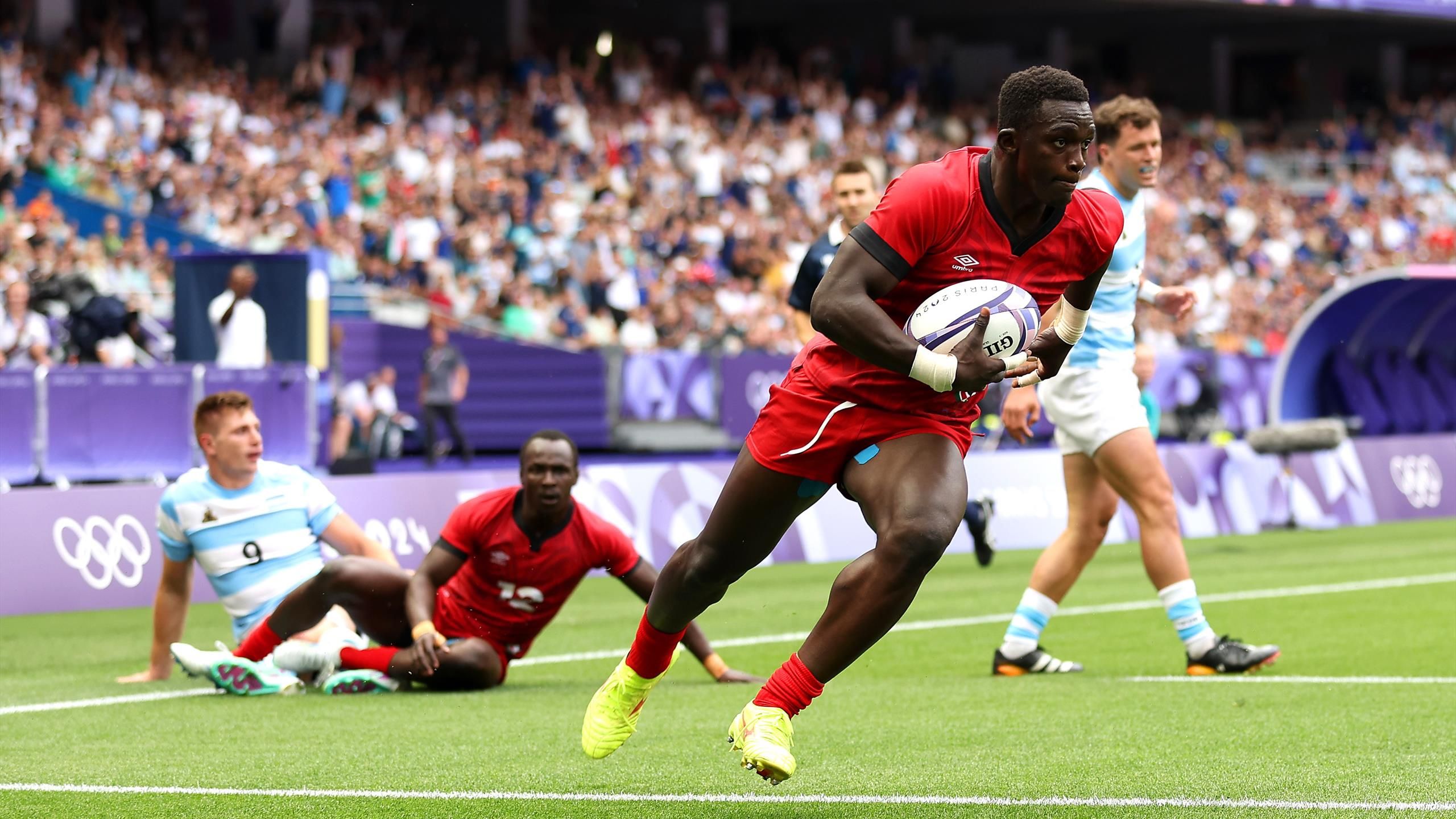 Paris 2024 Kenya score 'screamer' against Argentina to level scores 'They've done something