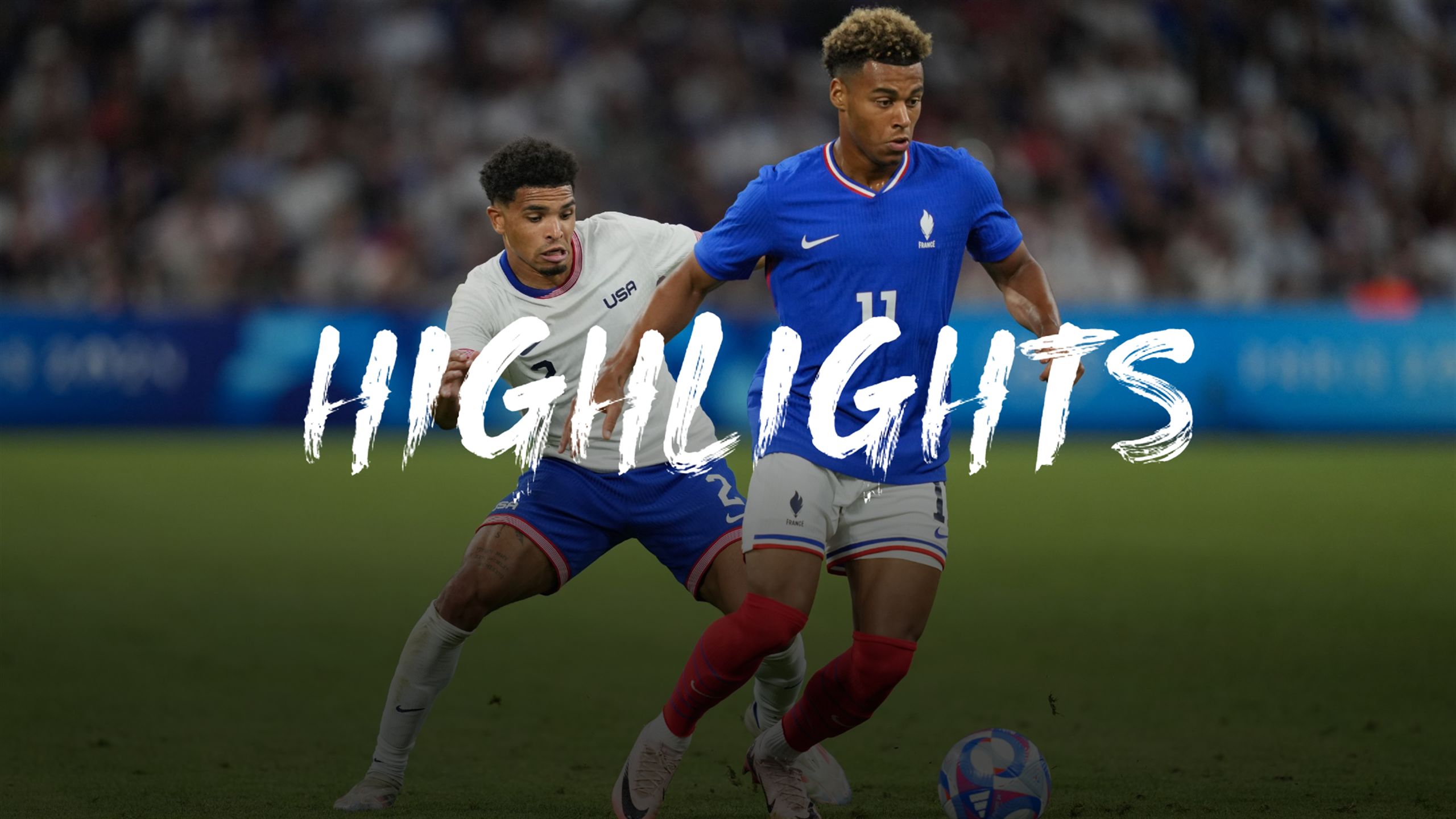 Olympia 2024 Fußball Highlights Michael Olise und Alexandre