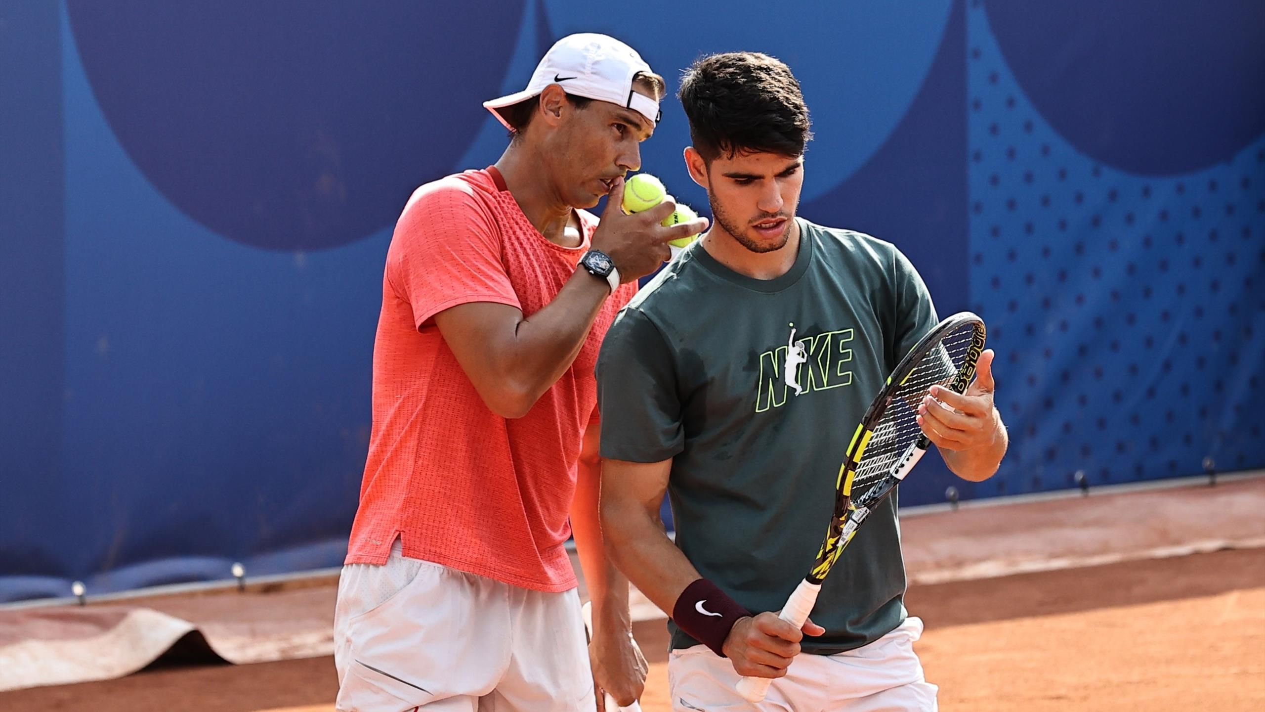 Olympia 2024 Carlos Alcaraz und Rafael Nadal Das spanische Traumpaar