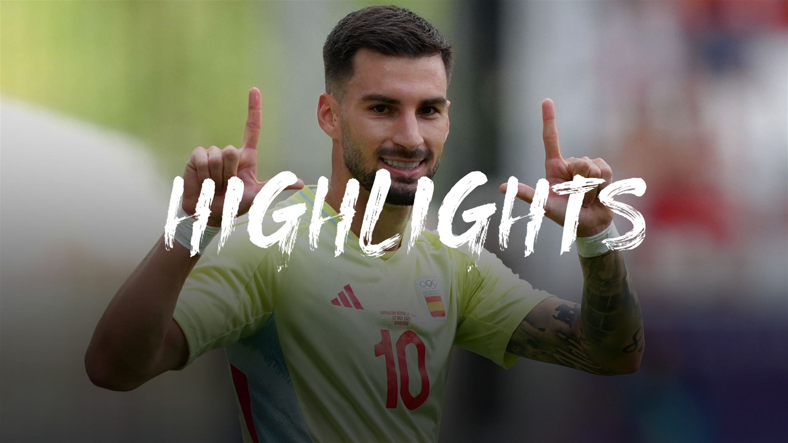 Parigi 2024 - Spain vs Dominican Republic - Football – highlights delle ...