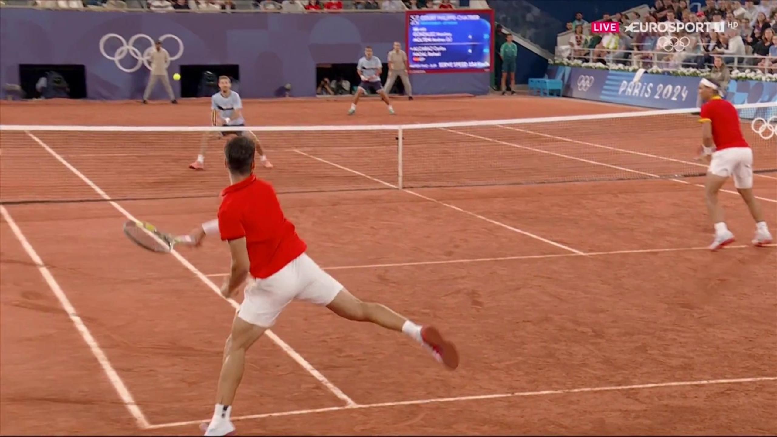 Olympia 2024 Carlos Alcaraz bringt Spanien mit starkem Longline