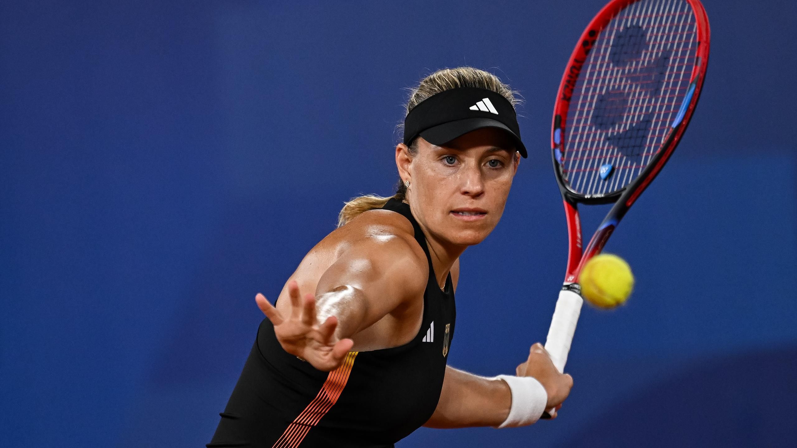 Olympia 2024 Angelique Kerber schafft das Break im zweiten Satz gegen