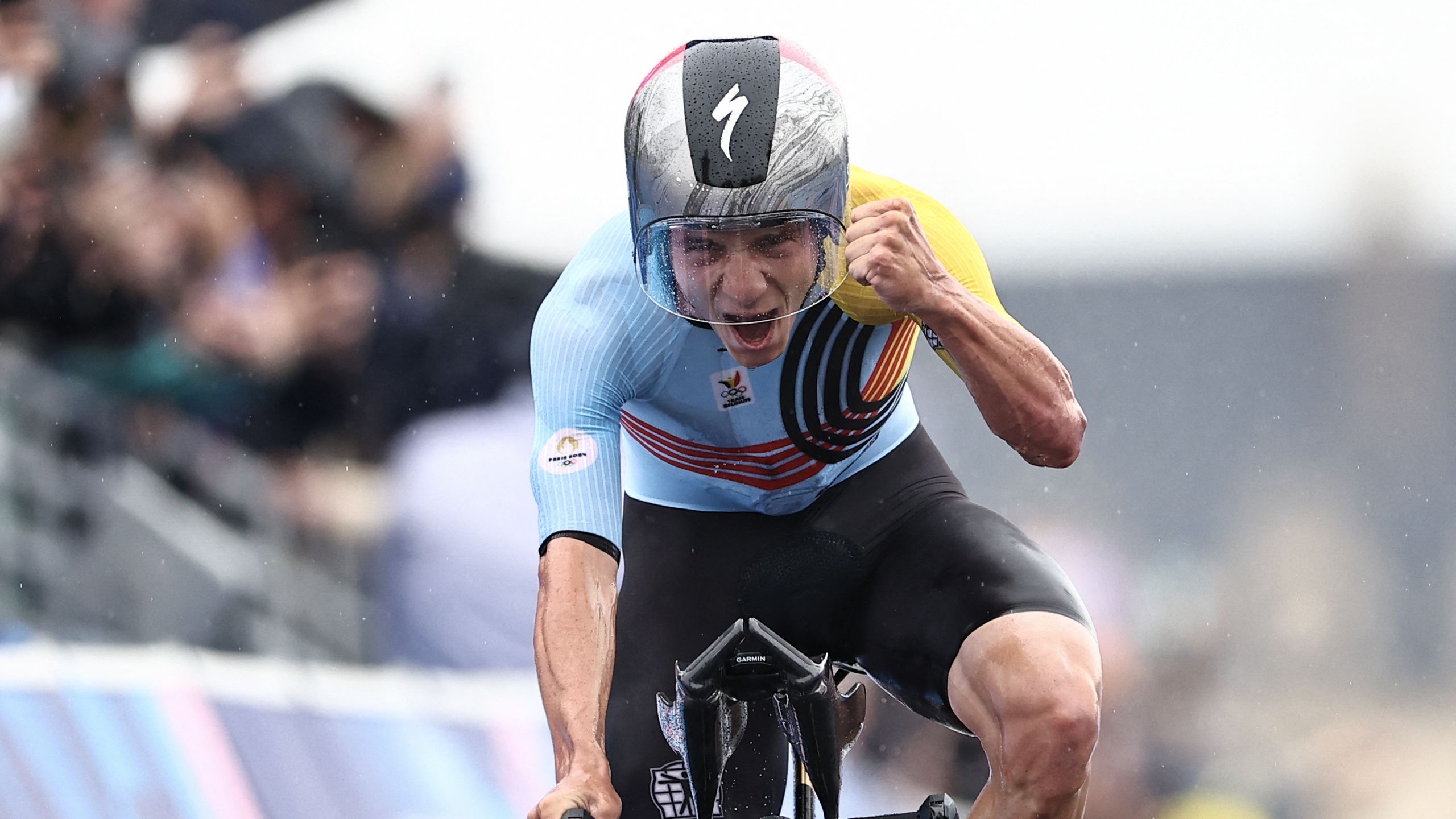 Paris 2024 Remco Evenepoel turns in TT for the ages to win Olympic